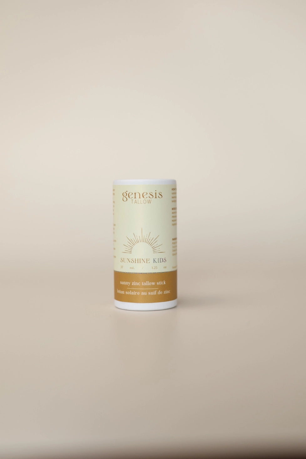 Genesis Tallow - Sunshine Kids - Zinc Tallow Stick Sunscreen