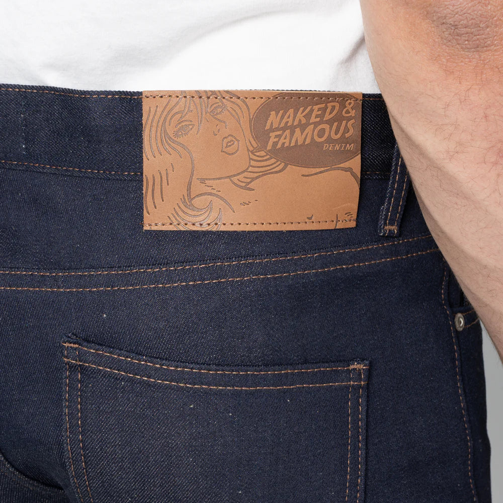 Super Guy - Coffee Dye Selvedge