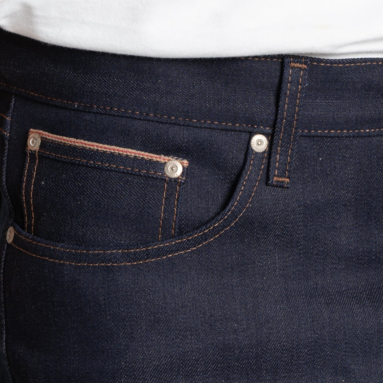 True Guy - Coffee Dye Selvedge