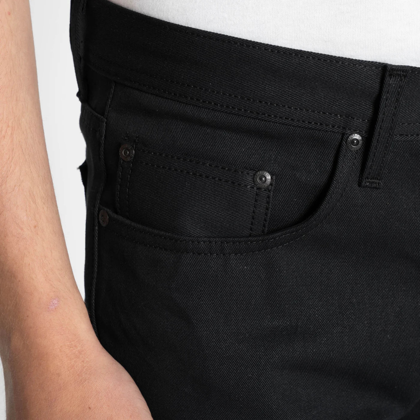 Weird Guy - 10oz Selvedge Slacks - Black