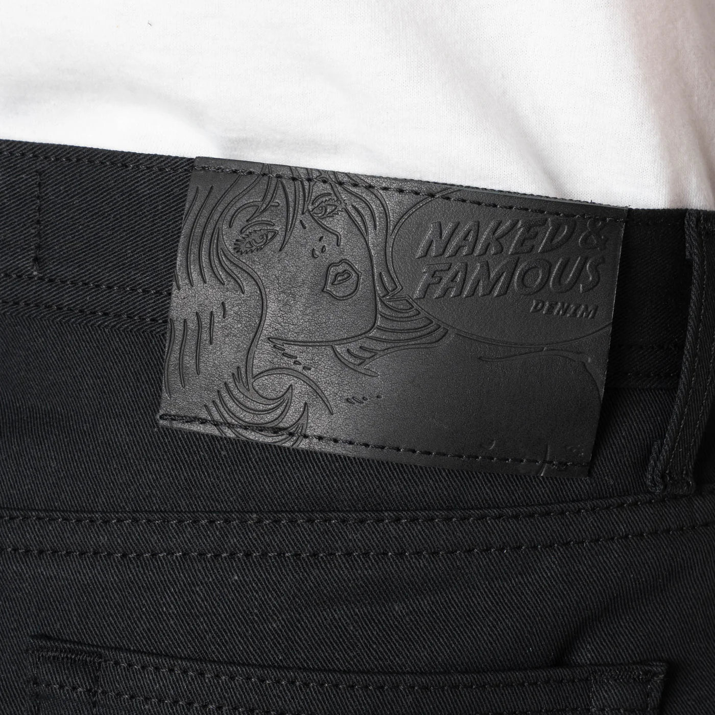 Weird Guy - 10oz Selvedge Slacks - Black