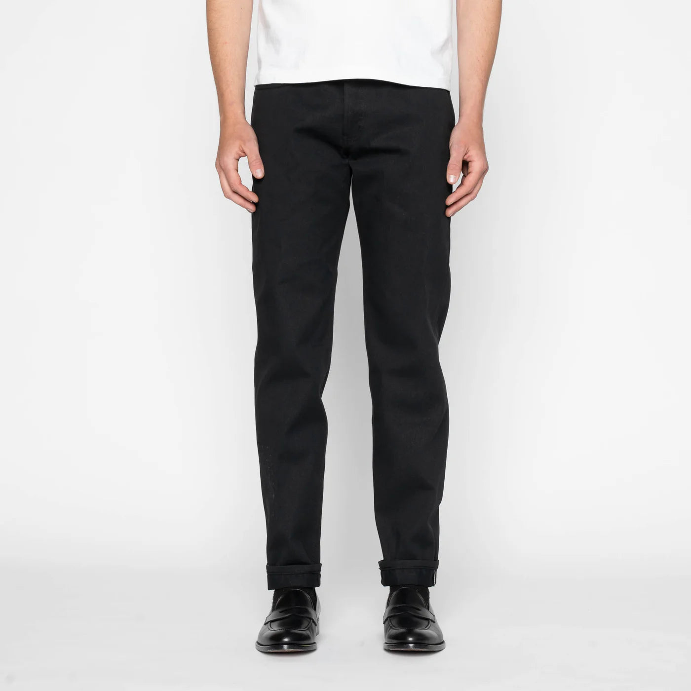 Easy Guy - 10oz Selvedge Slacks - Black