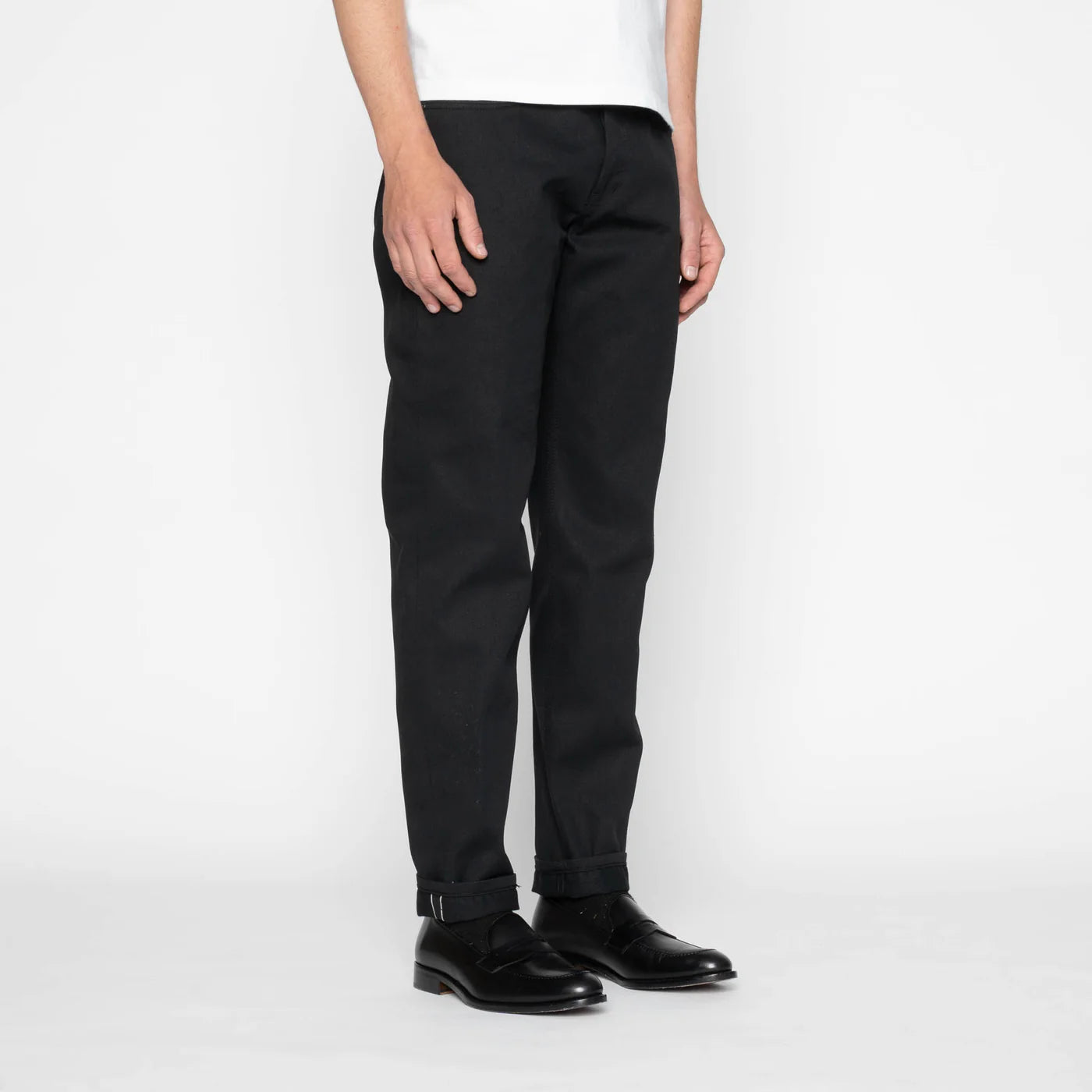 Easy Guy - 10oz Selvedge Slacks - Black