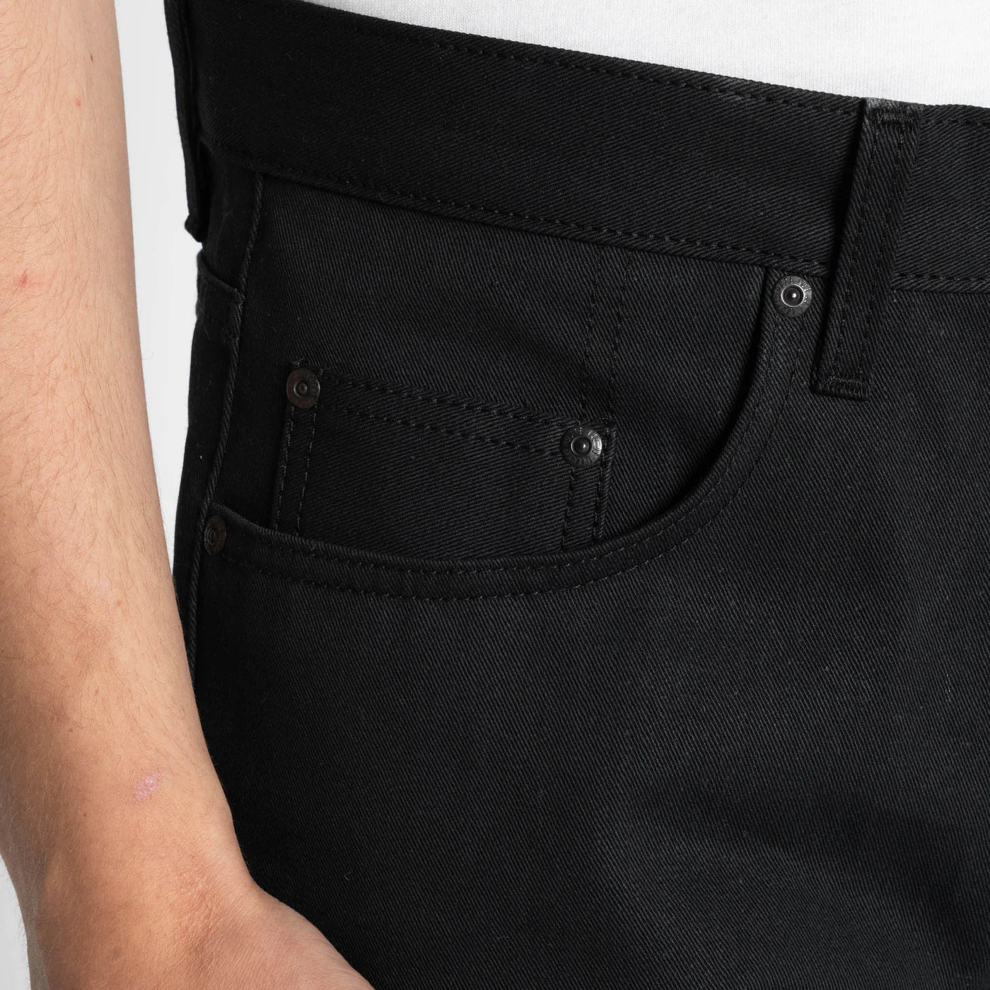 Easy Guy - 10oz Selvedge Slacks - Black
