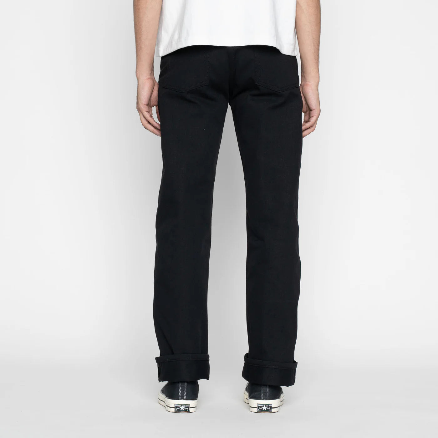 Strong Guy - 10oz Selvedge Slacks - Black