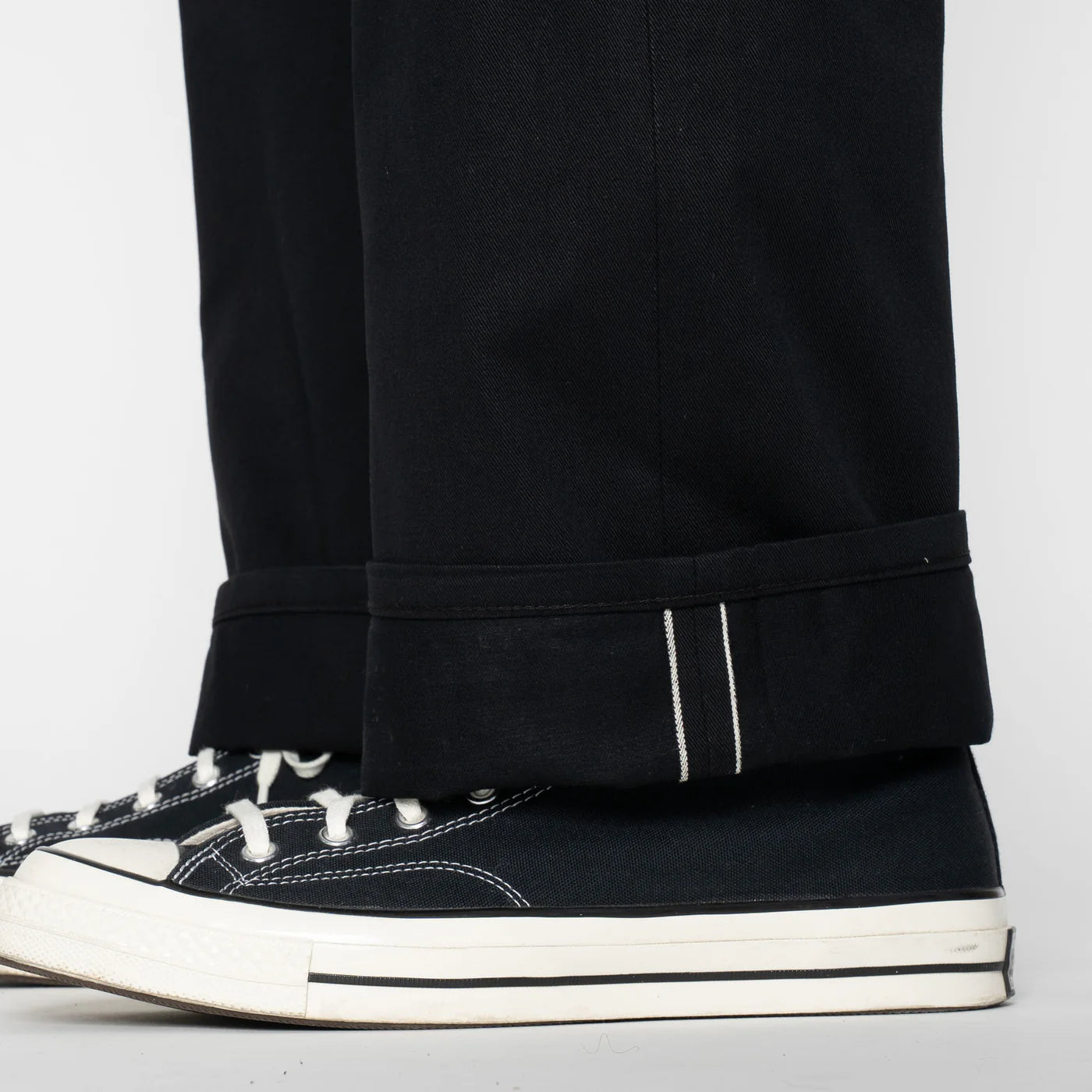 Strong Guy - 10oz Selvedge Slacks - Black