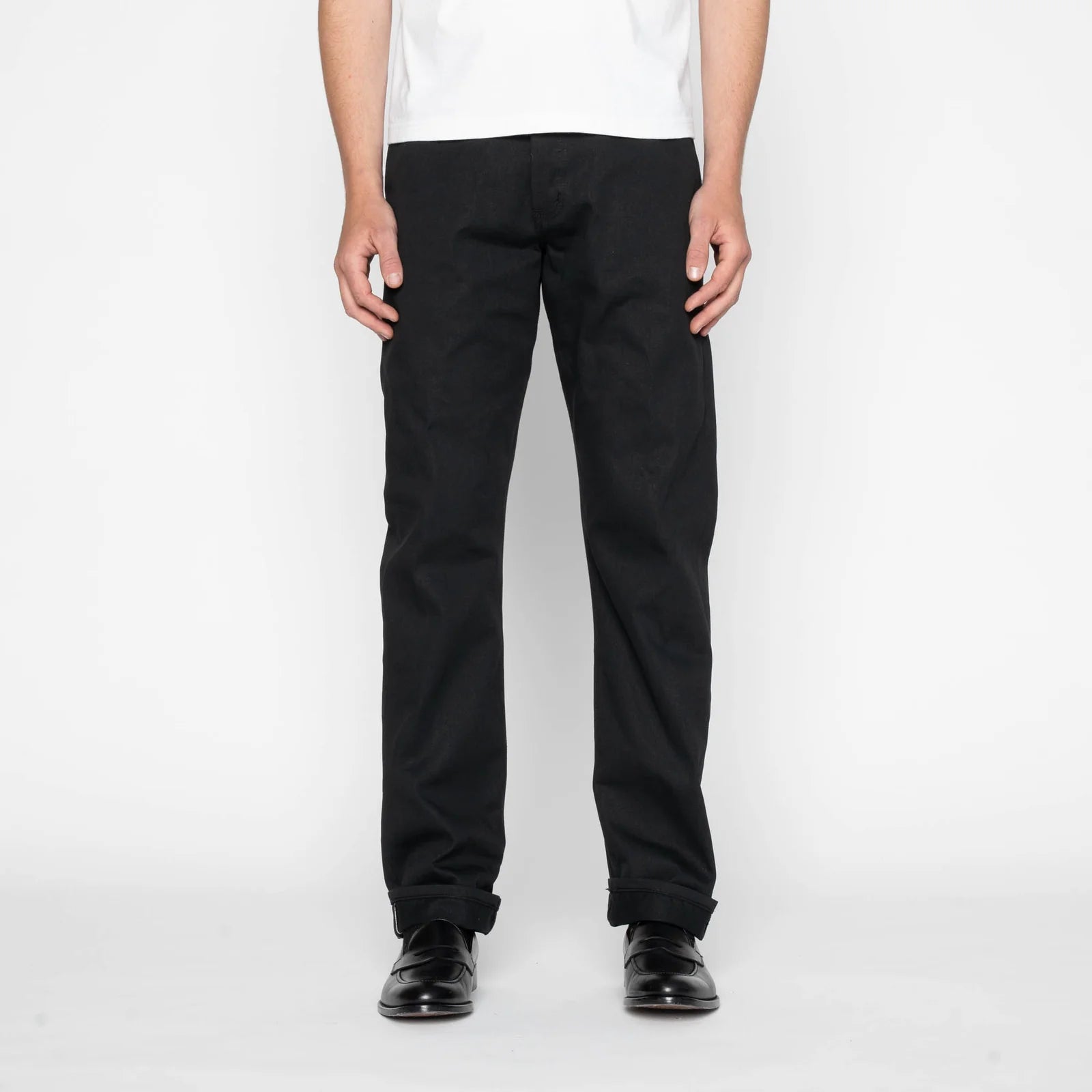 True Guy - 10oz Selvedge Slacks - Black