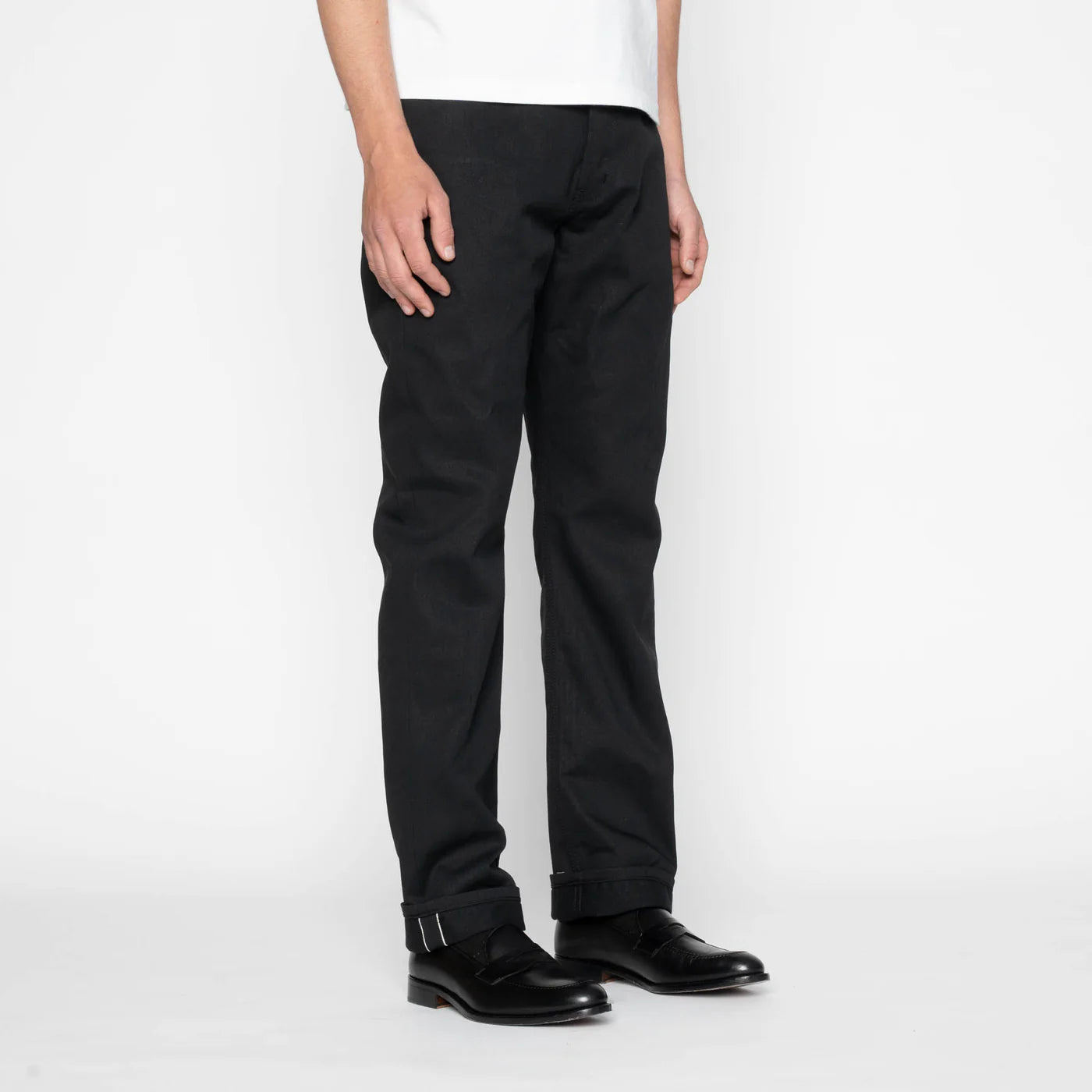 True Guy - 10oz Selvedge Slacks - Black