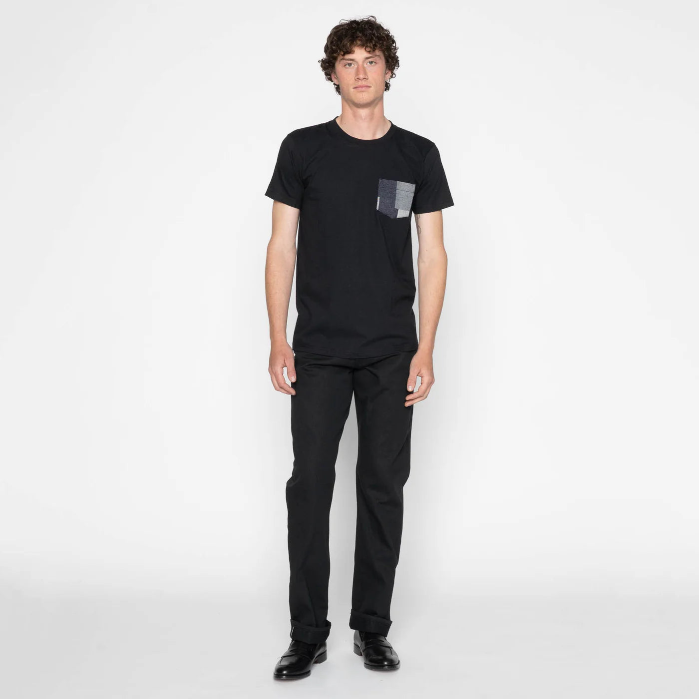 True Guy - 10oz Selvedge Slacks - Black