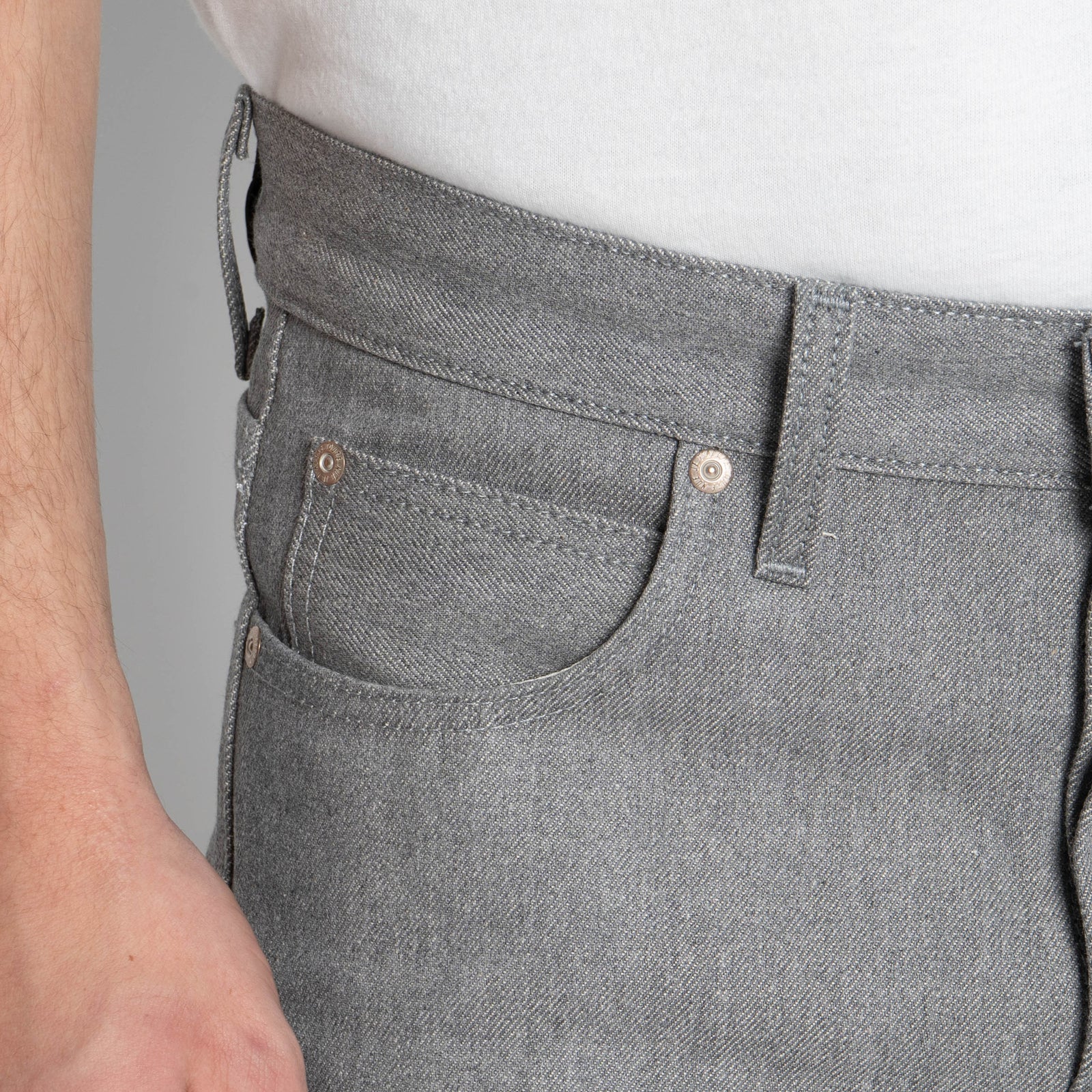 Super Guy - Heather Grey Selvedge
