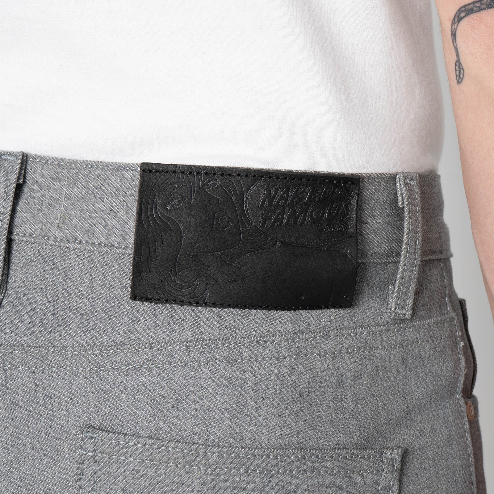 Super Guy - Heather Grey Selvedge