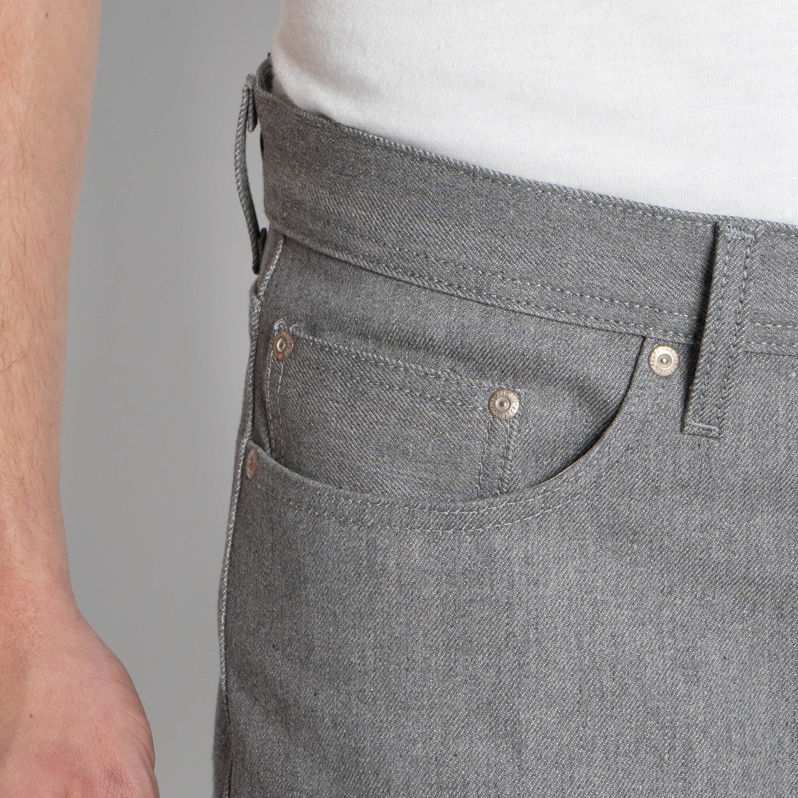 Weird Guy - Heather Grey Selvedge