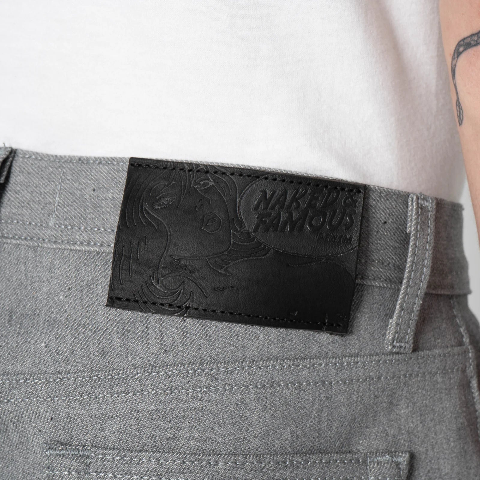 Weird Guy - Heather Grey Selvedge