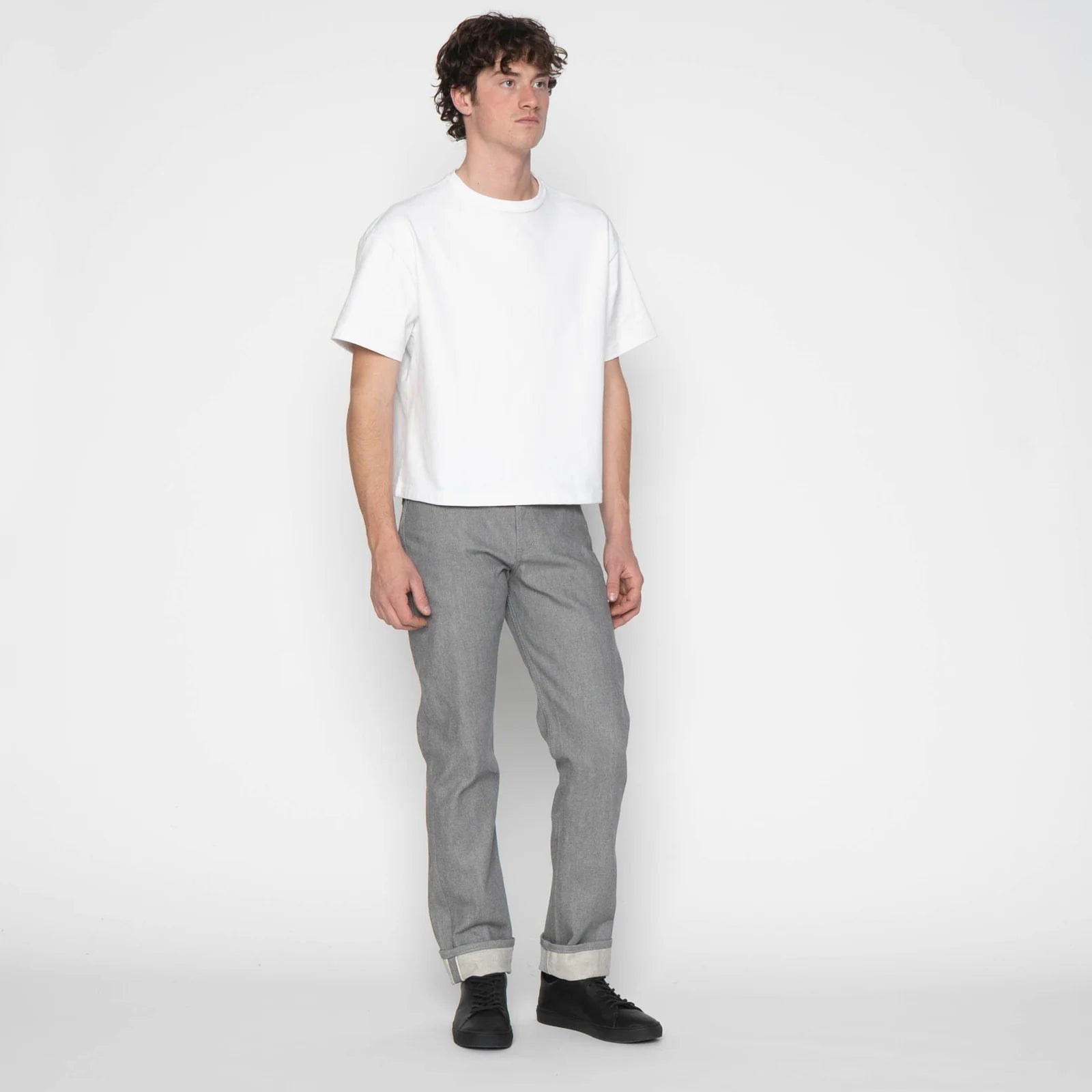 Weird Guy - Heather Grey Selvedge