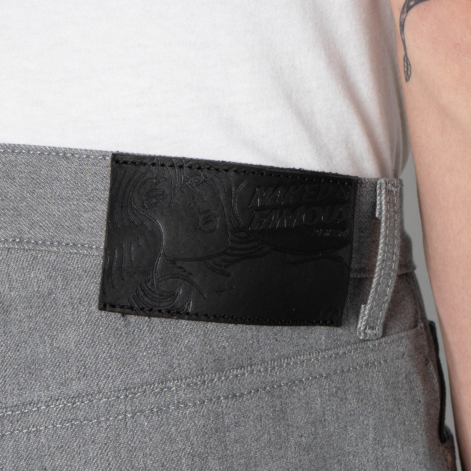 Strong Guy - Heather Grey Selvedge