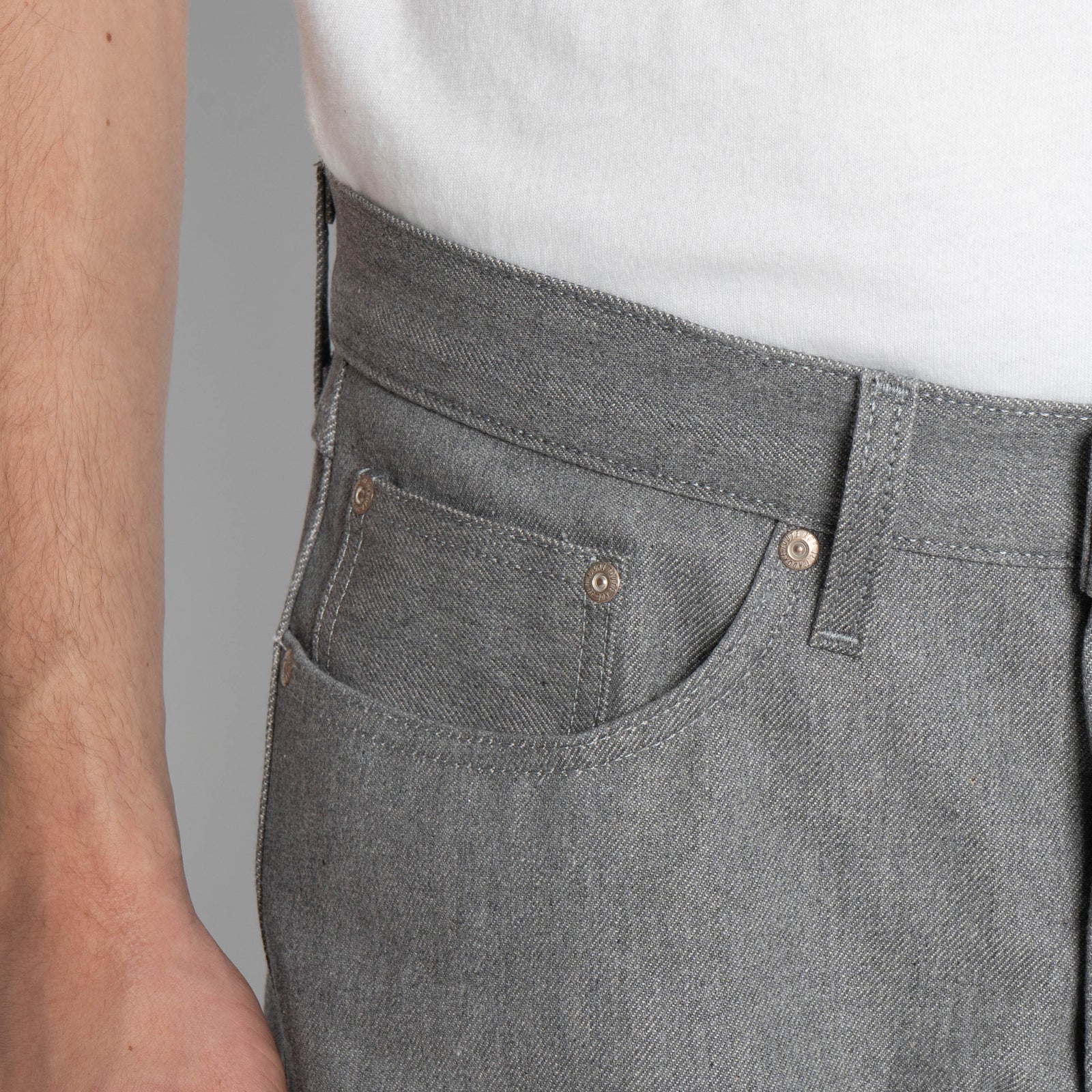 True Guy - Heather Grey Selvedge