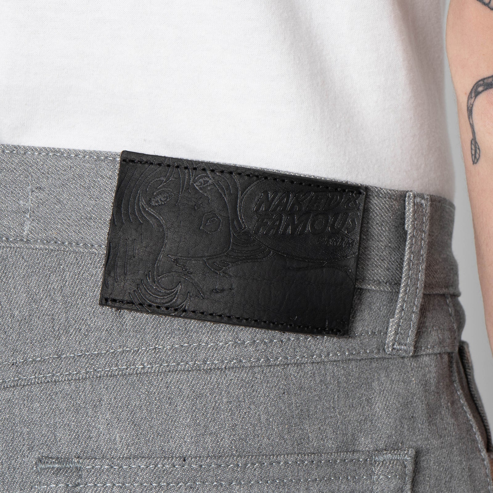 True Guy - Heather Grey Selvedge