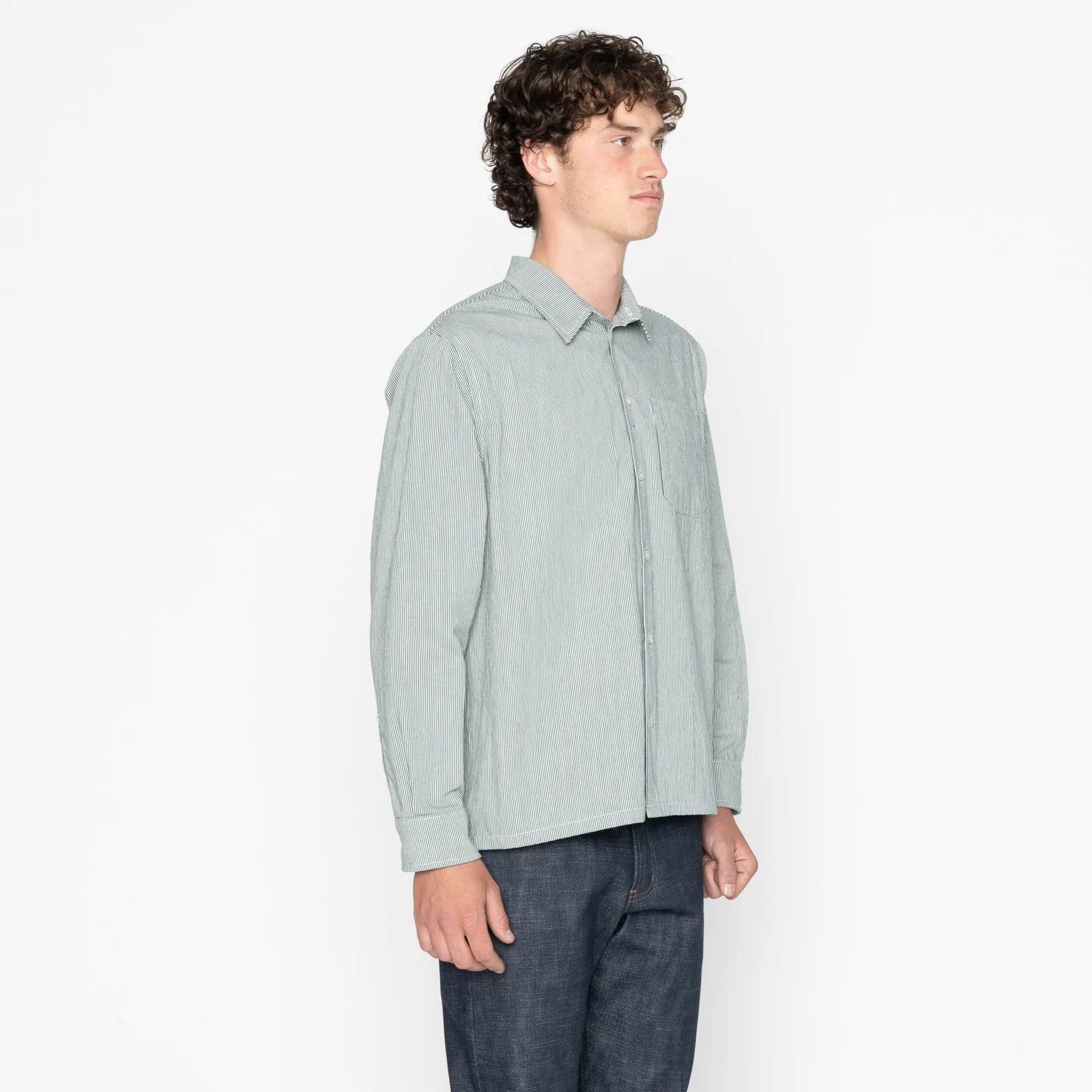 True Shirt - Organic Hickory - Green