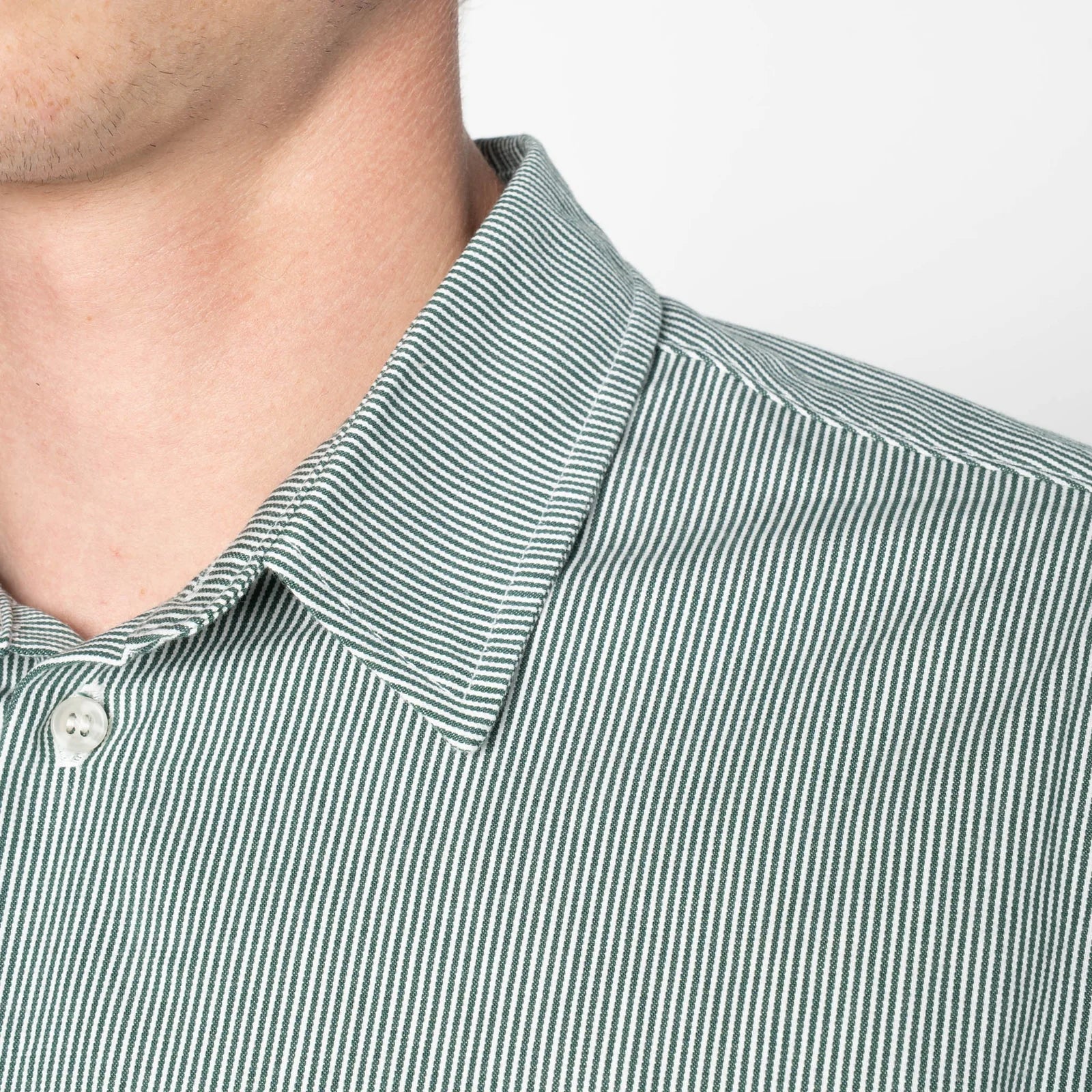 True Shirt - Organic Hickory - Green