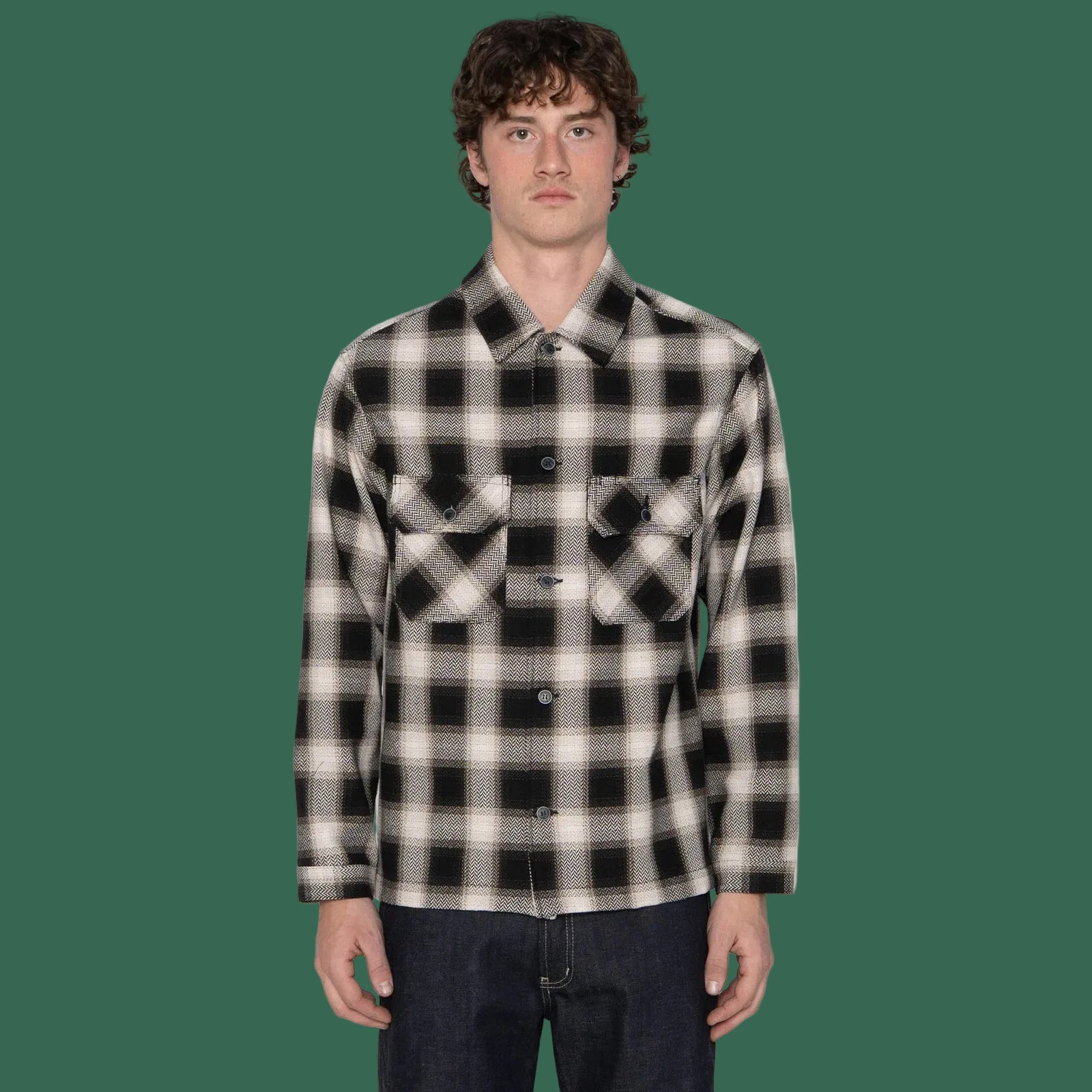 Work Shirt - Trippy Ombre - Ivory