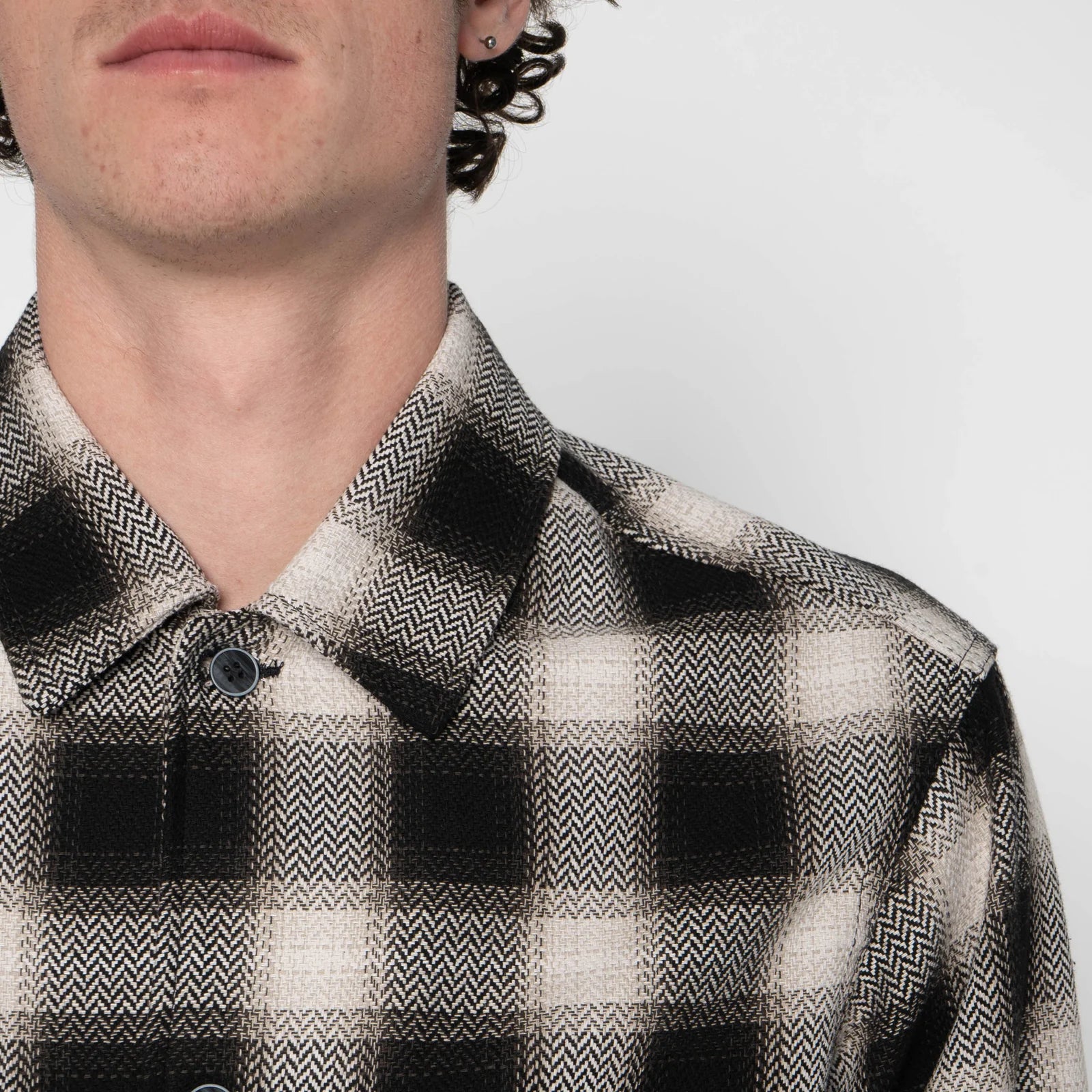 Work Shirt - Trippy Ombre - Ivory