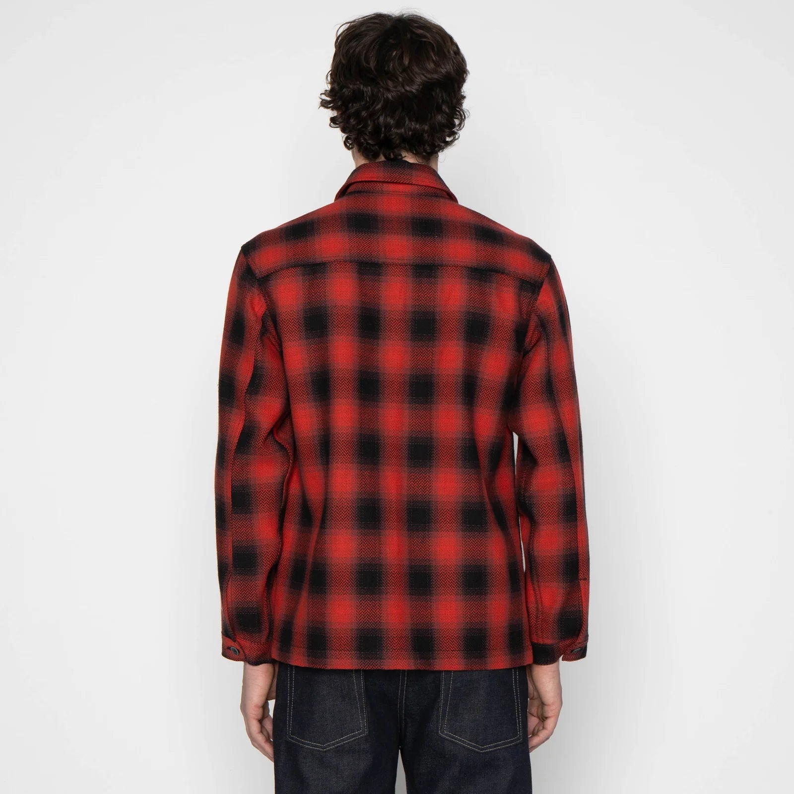 Work Shirt - Trippy Ombre - Red