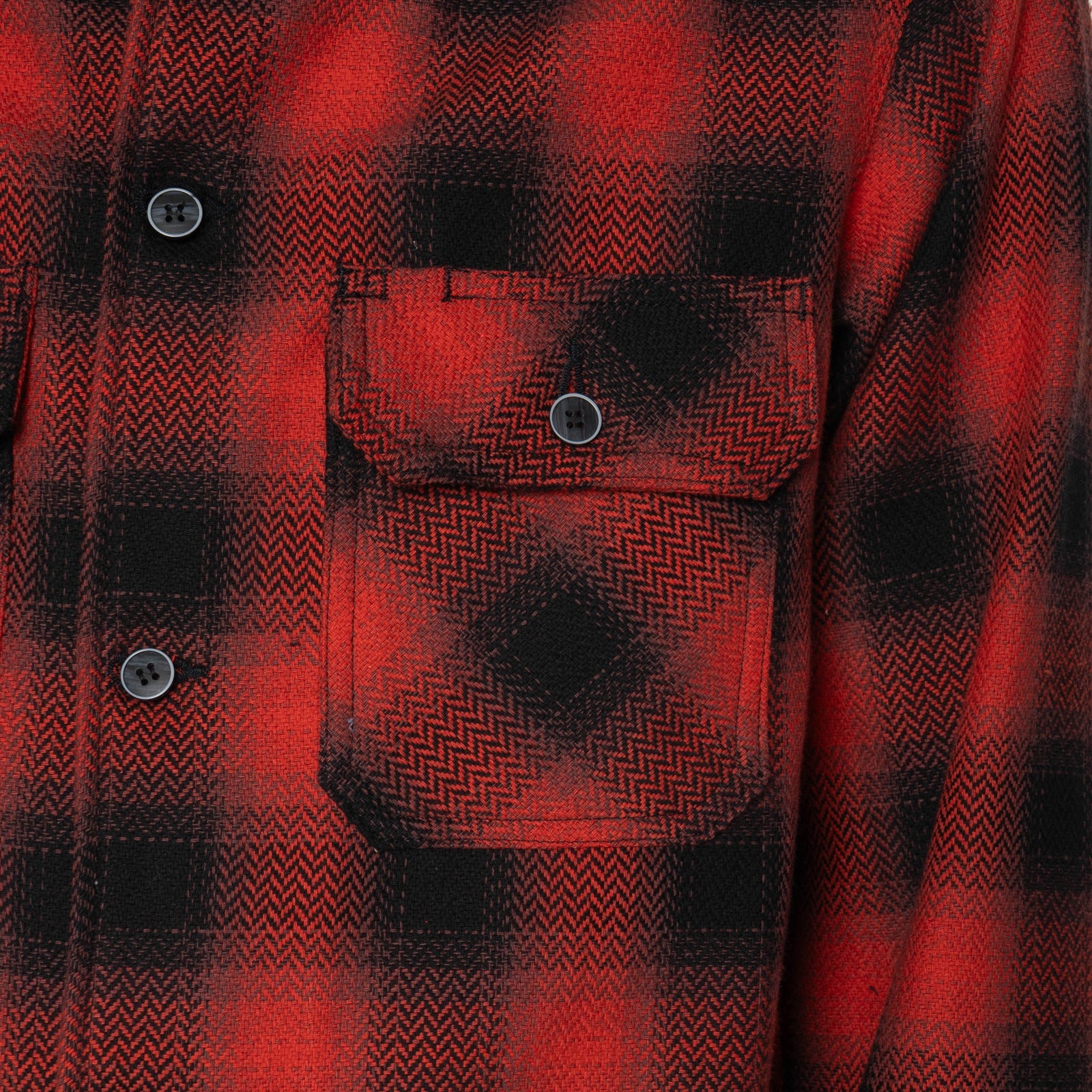 Work Shirt - Trippy Ombre - Red