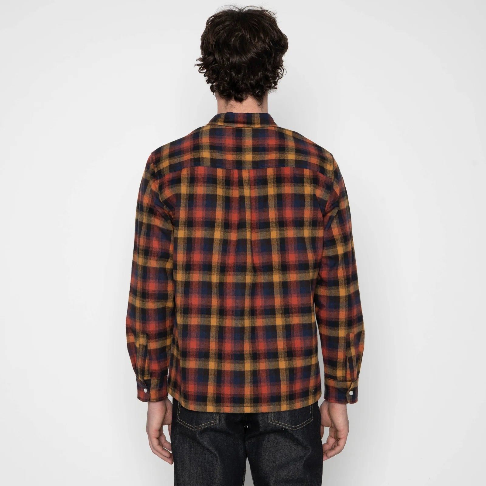 True Shirt - Shaggy Flannel - Red/Amber\Navy