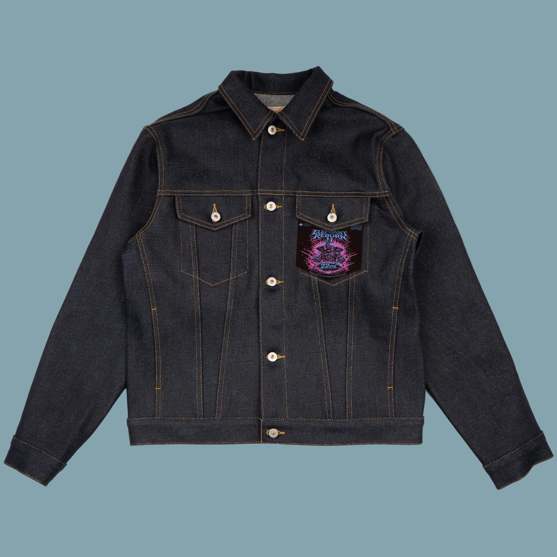Denim Jacket - Elephant 2 Reborn
