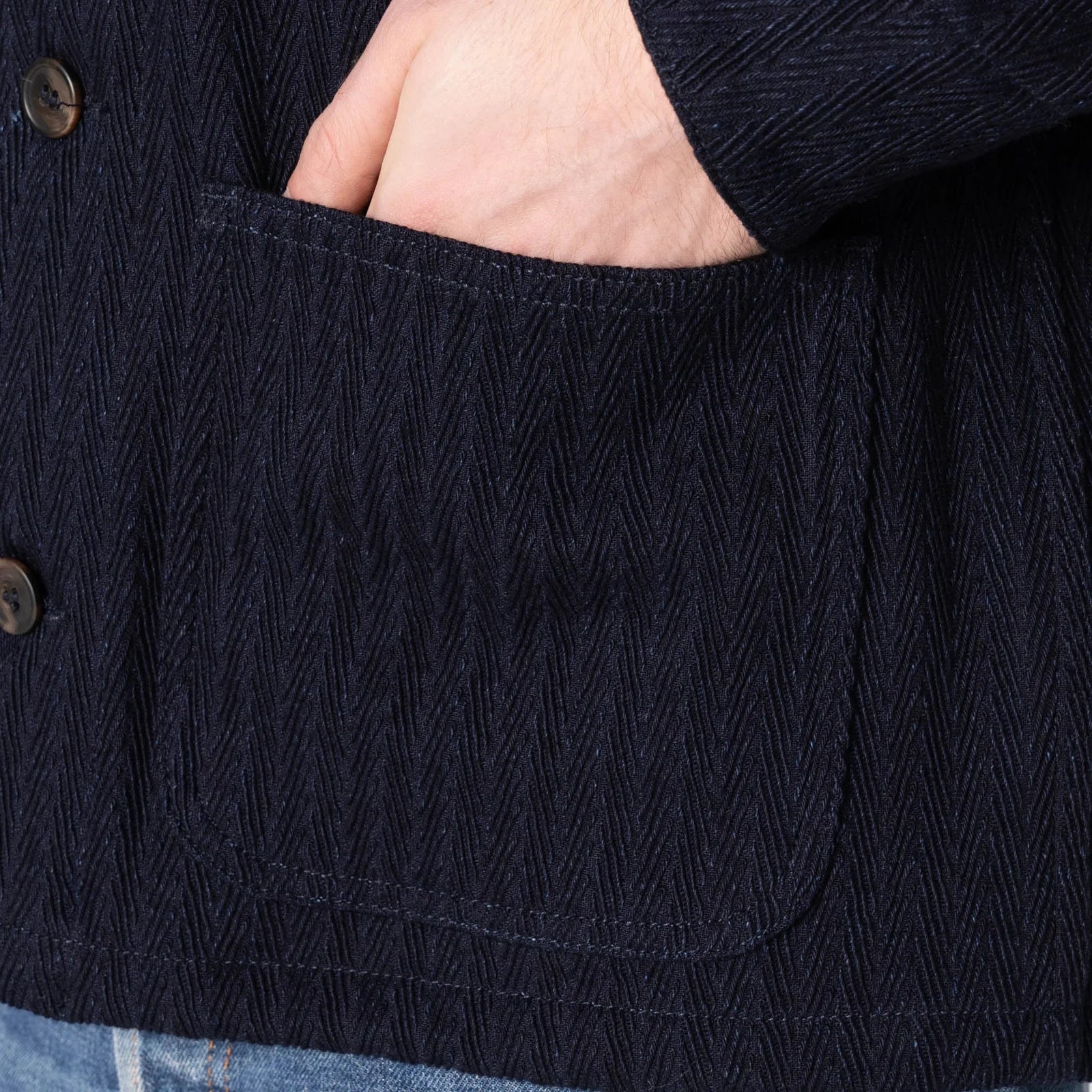 Chore Coat - Indigo Sugiaya