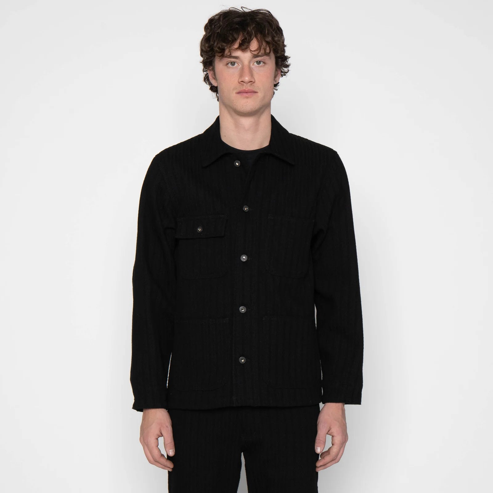 Chore Coat - Black Sugiaya