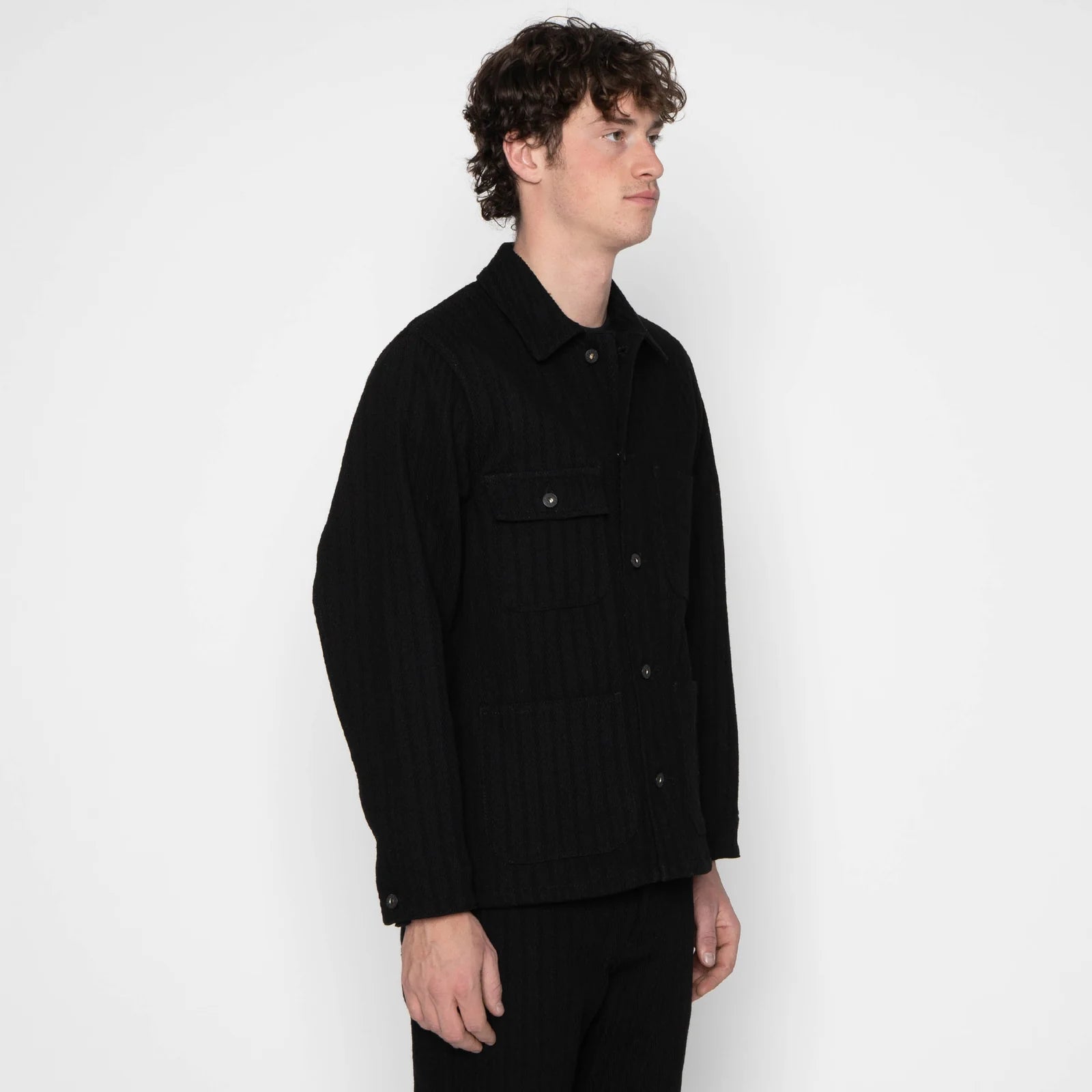 Chore Coat - Black Sugiaya