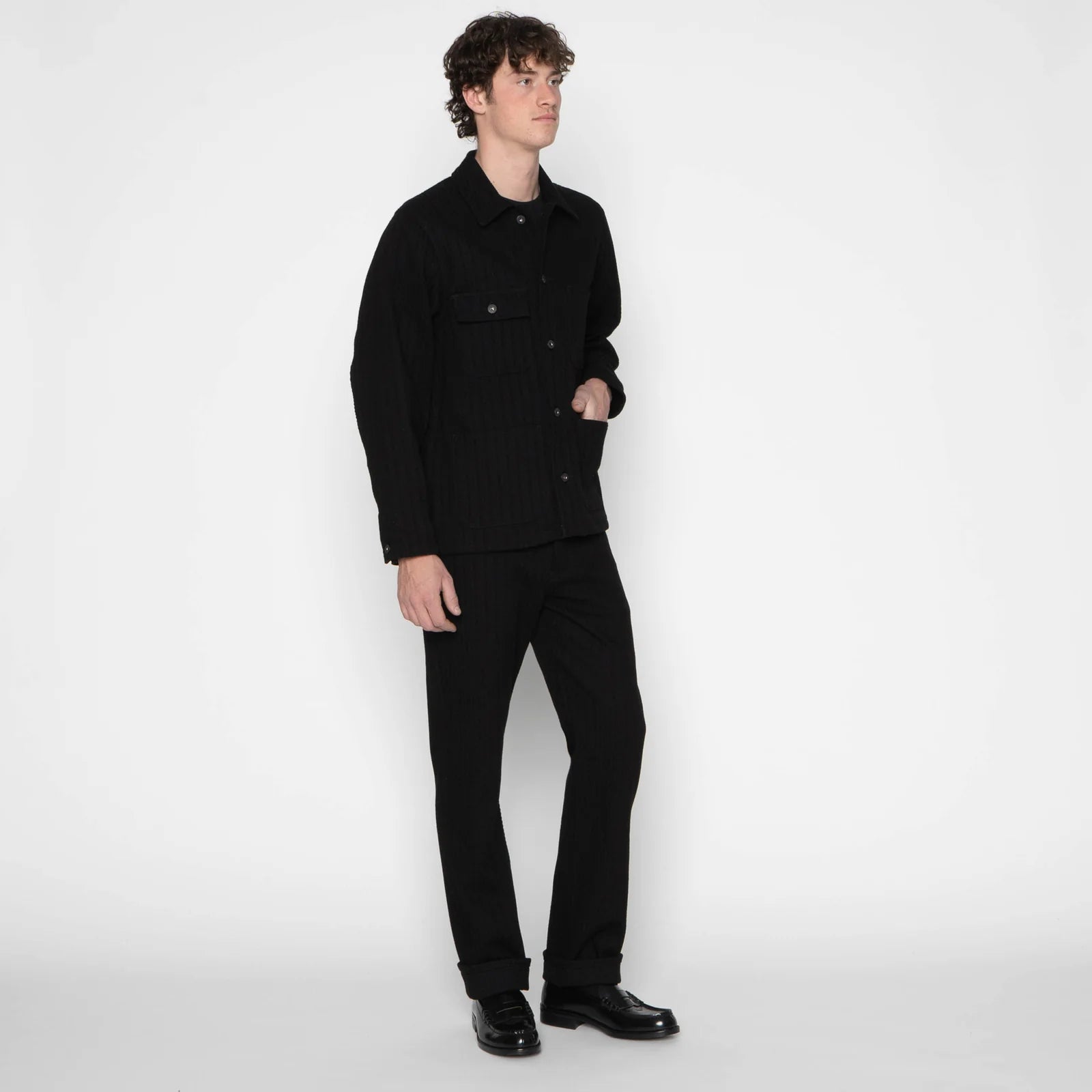 Chore Coat - Black Sugiaya