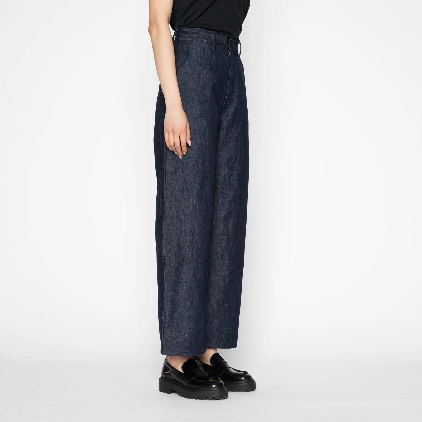 Women's Maudie - Linen Blend - Indigo