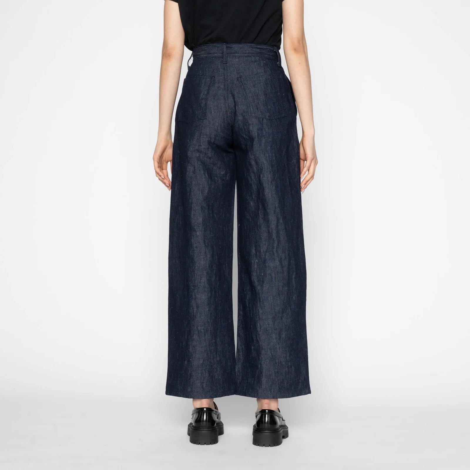 Women's Maudie - Linen Blend - Indigo