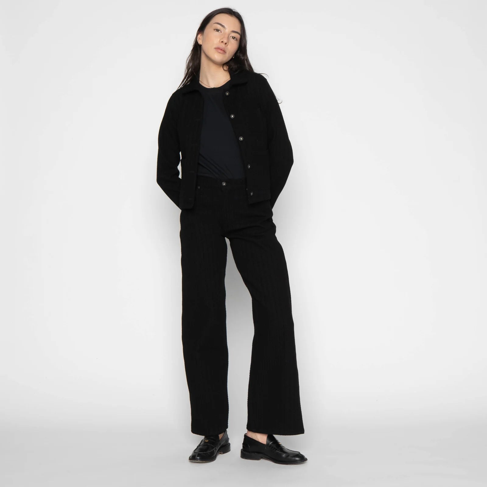 Women's Wide Wild West - Black Sugiaya