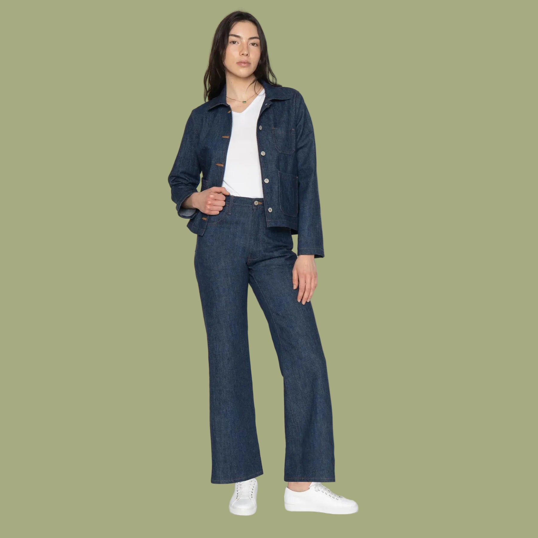Women's Maudie Flared - Archive Blue