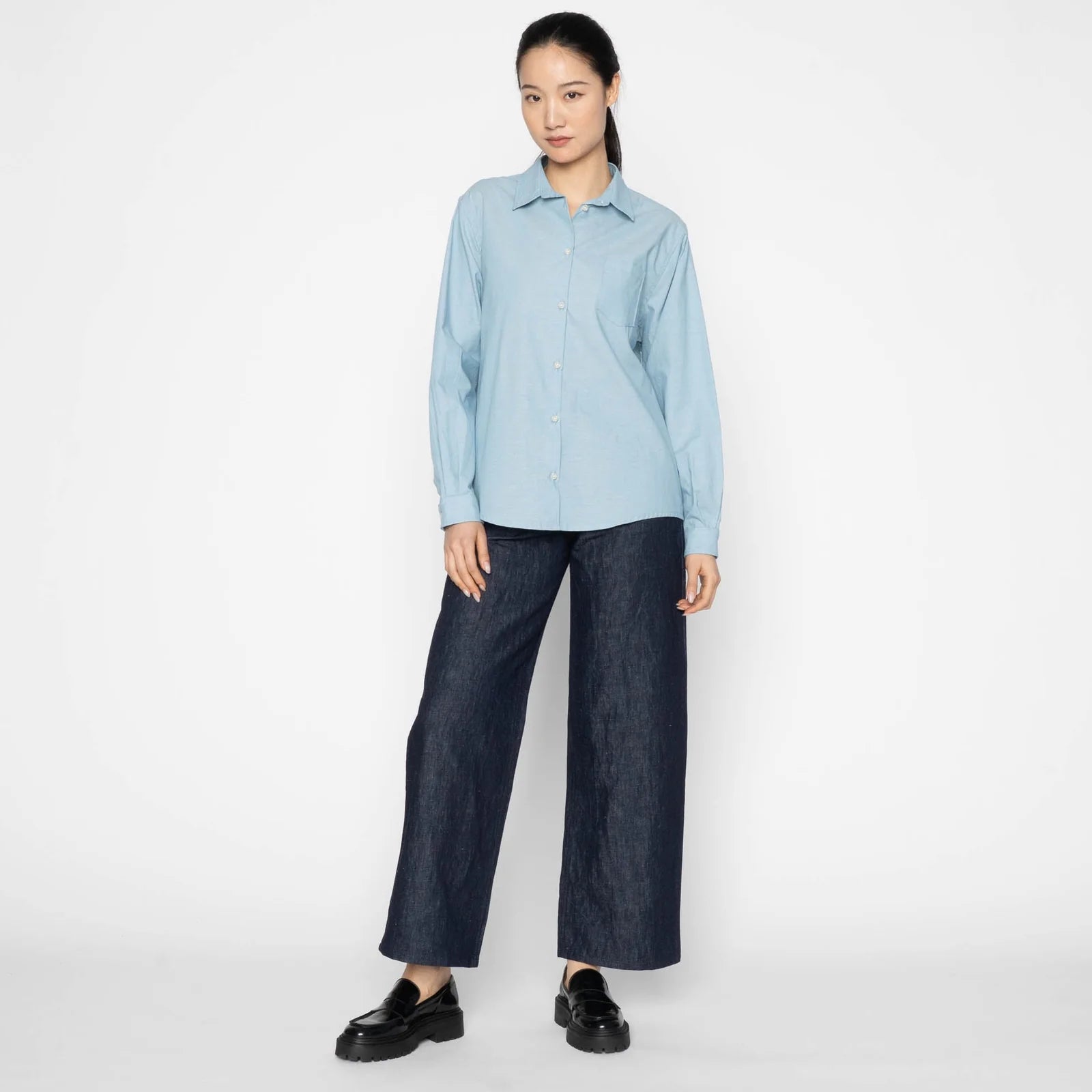 Women's Maudie - Linen Blend - Indigo