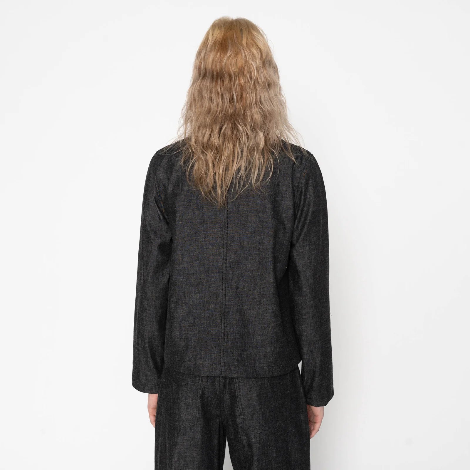 Gracie Jacket - Black Lightweight Denim