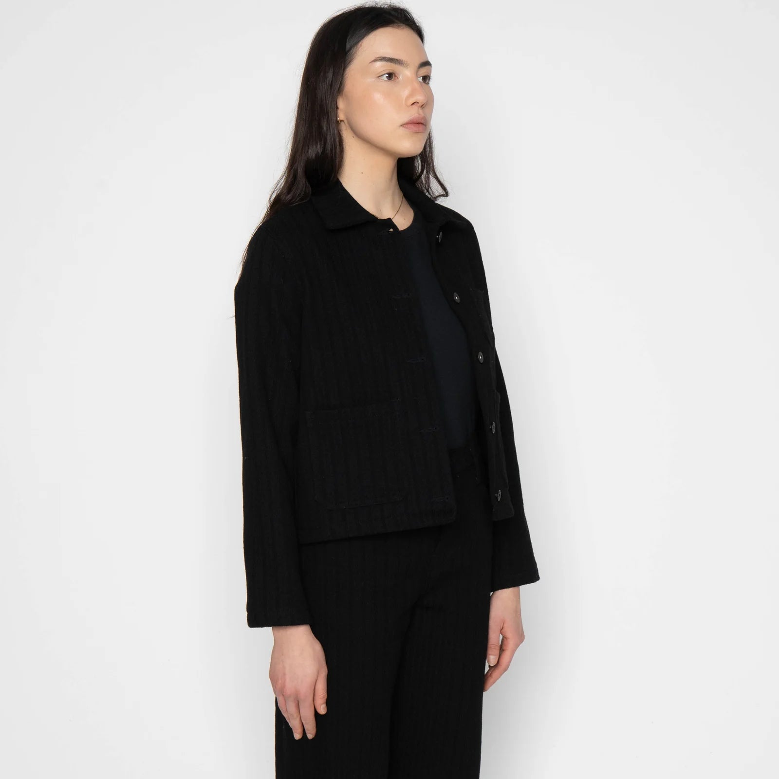 Gracie Jacket - Black Sugiaya