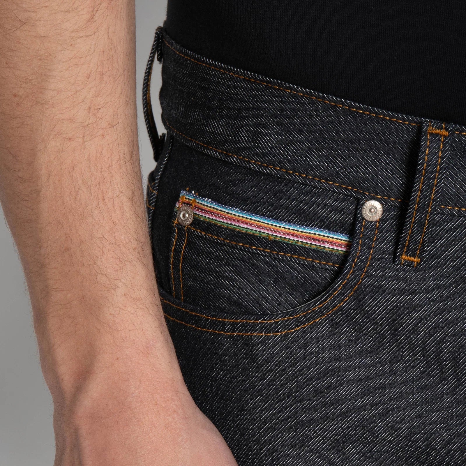 Super Guy - Dia De Los Muertos Selvedge - Bat