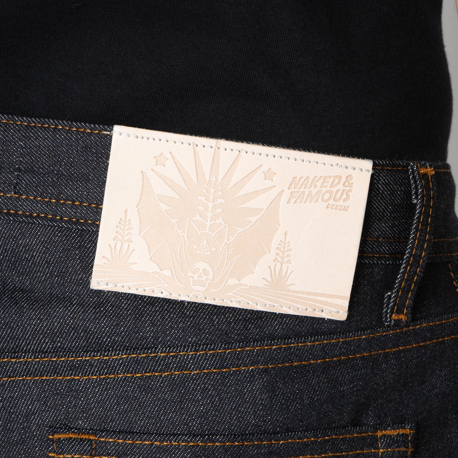 Weird Guy - Dia De Los Muertos Selvedge - Bat
