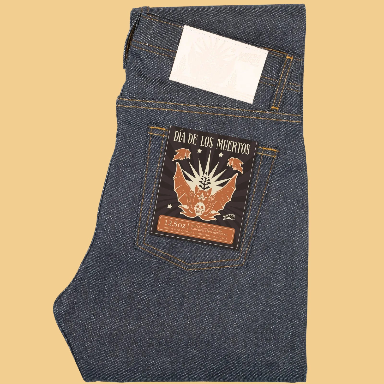 Easy Guy - Dia De Los Muertos Selvedge - Bat