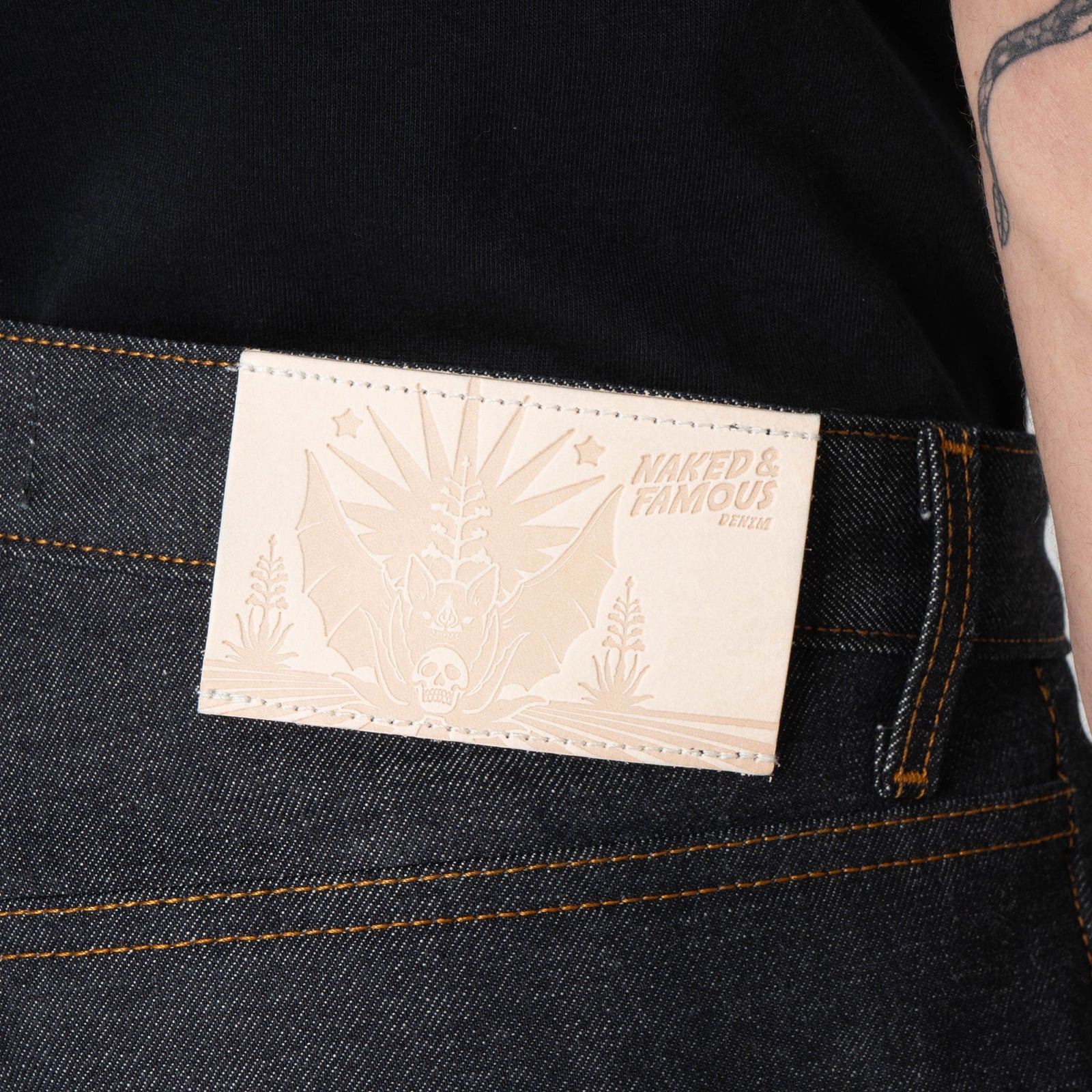 Strong Guy - Dia De Los Muertos Selvedge - Bat