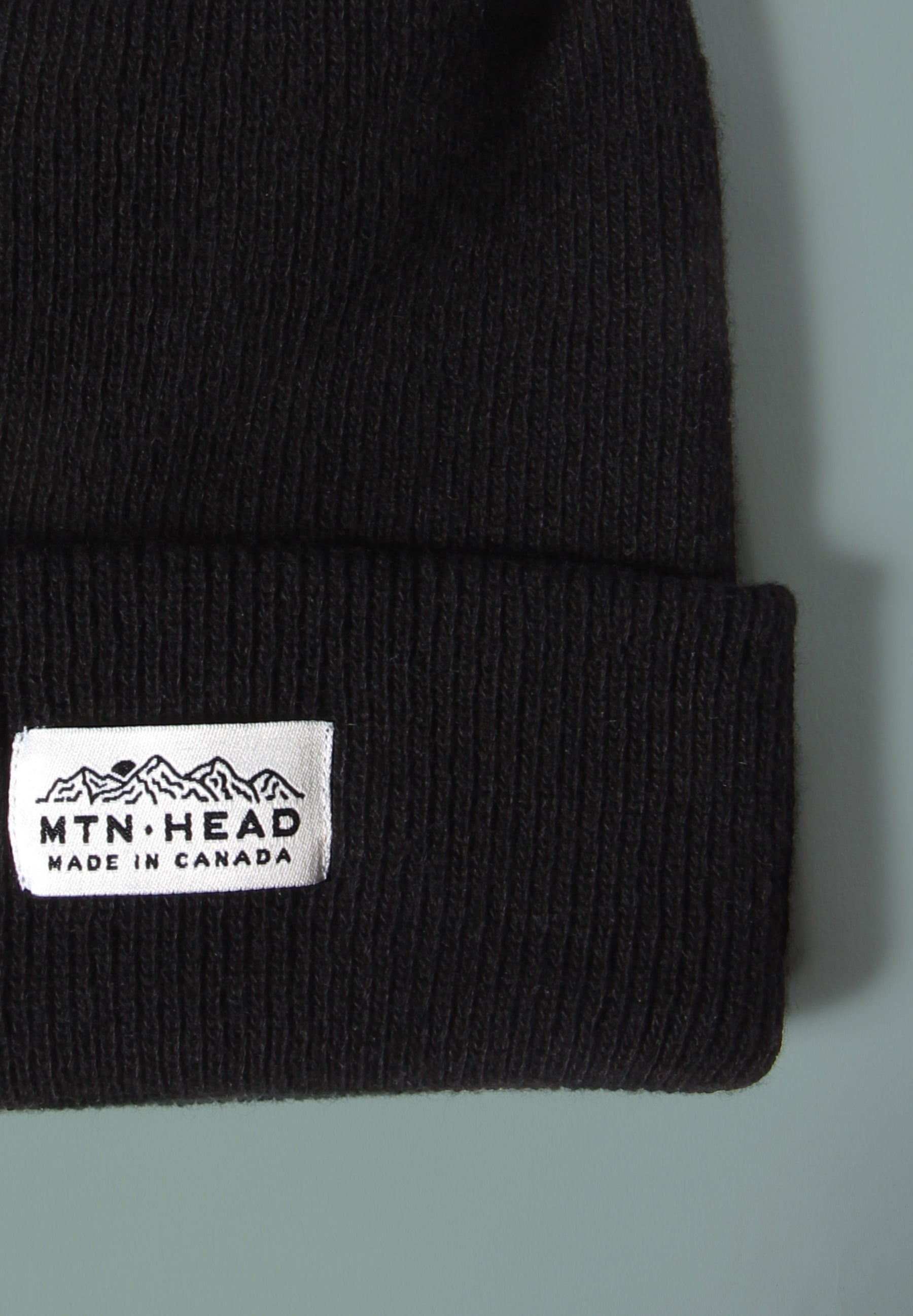 Cashmere Merino Toque - Black