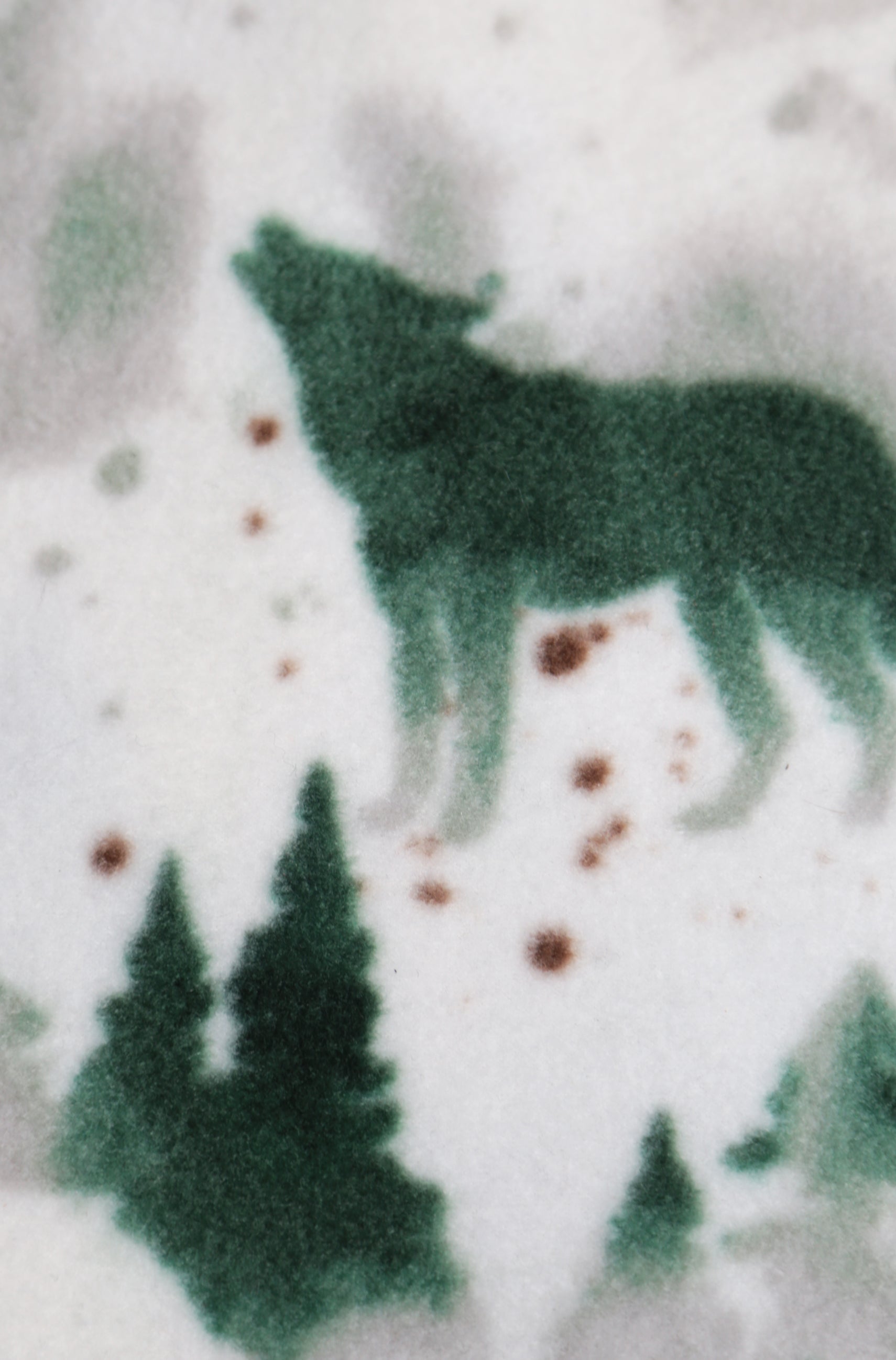 Camp Blanket - Polar Fleece - Forest Wildlife Camo
