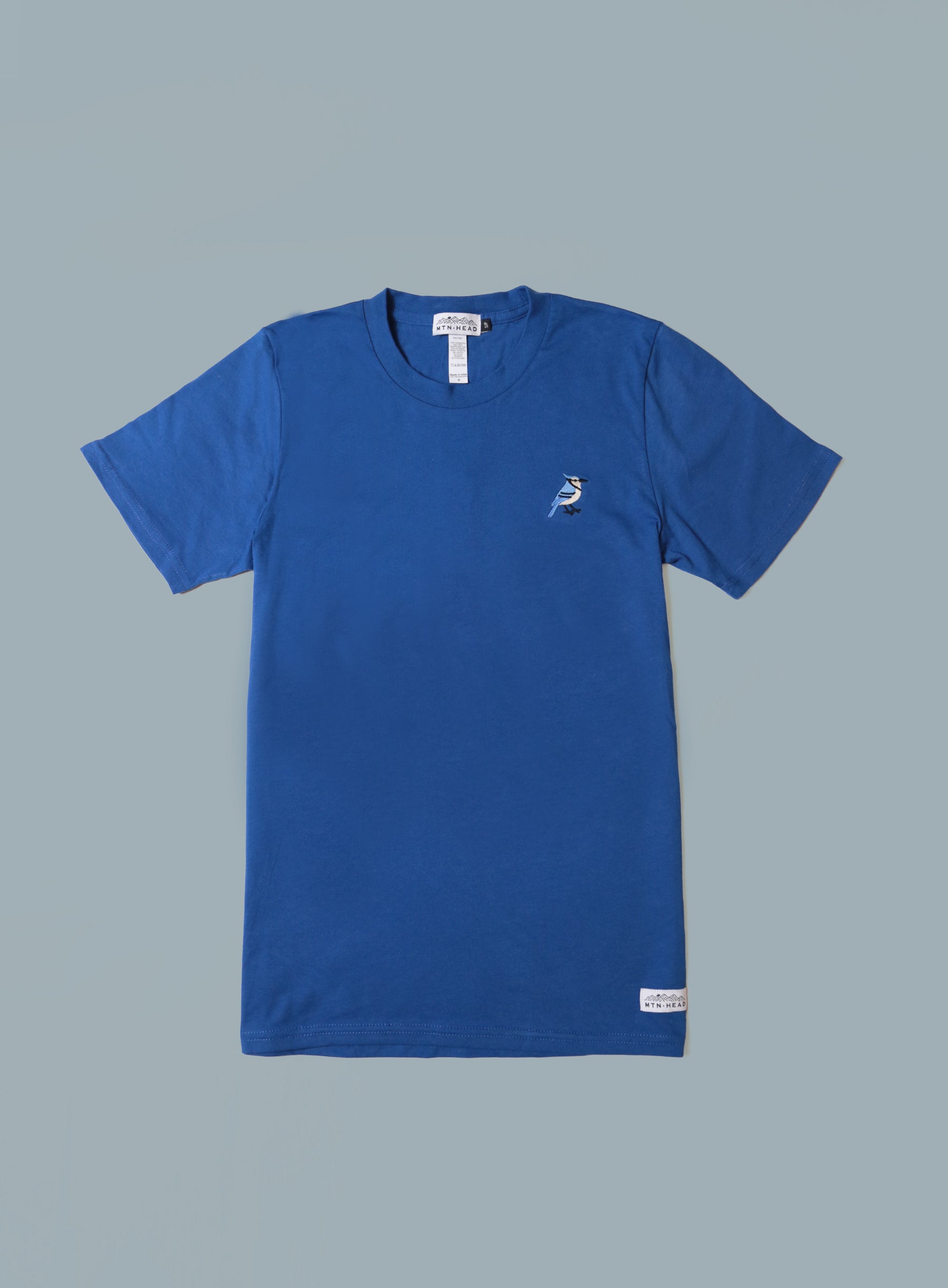 Classic Tee - Royal Blue - Blue Jay Embroidery