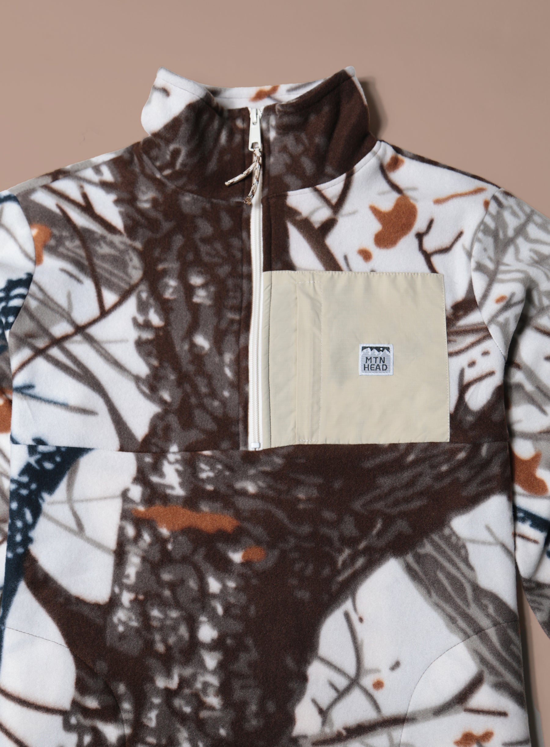 Alpine 1/4 Zip  - Polar Fleece - Tree Camo