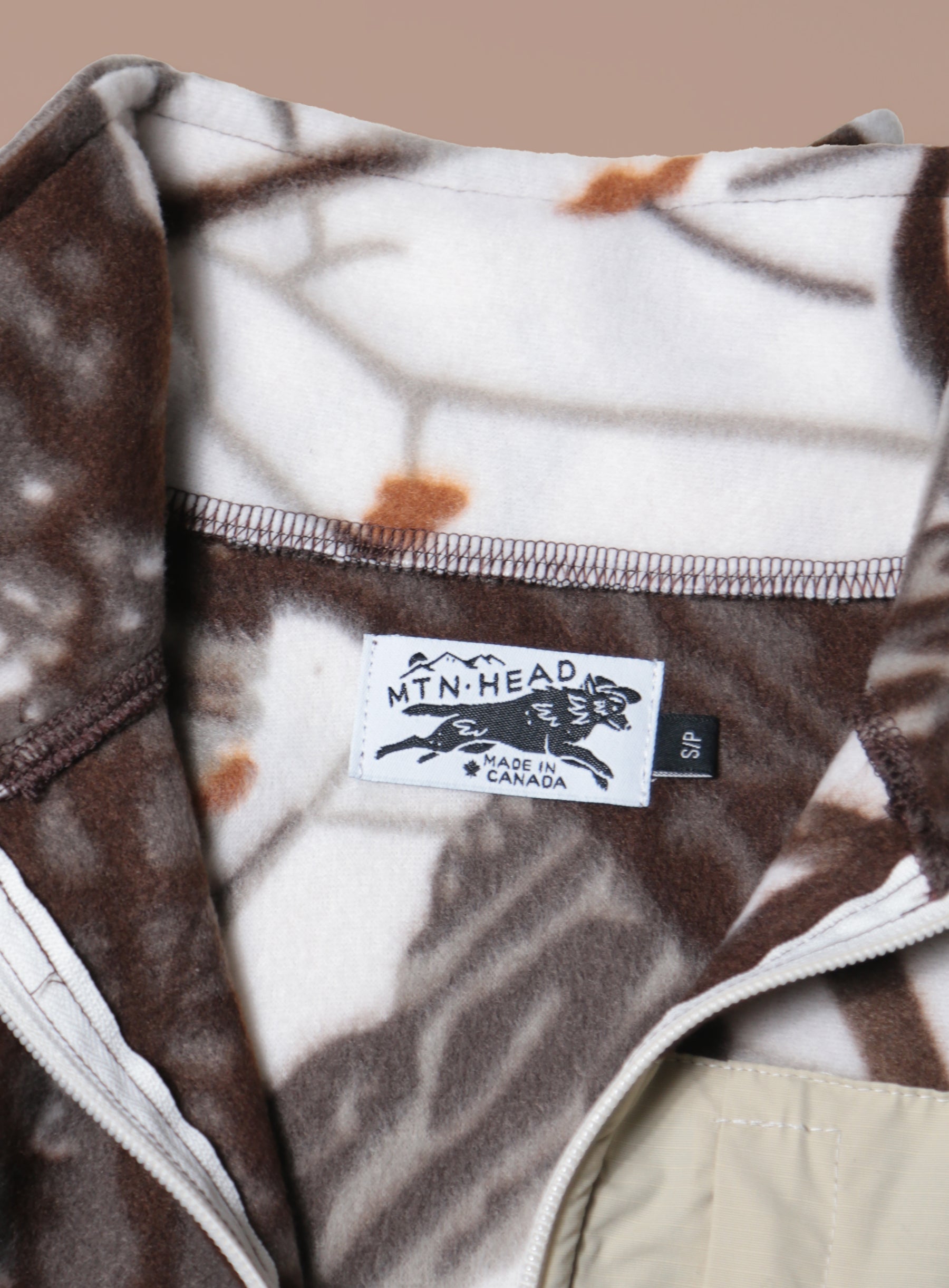 Alpine 1/4 Zip  - Polar Fleece - Tree Camo