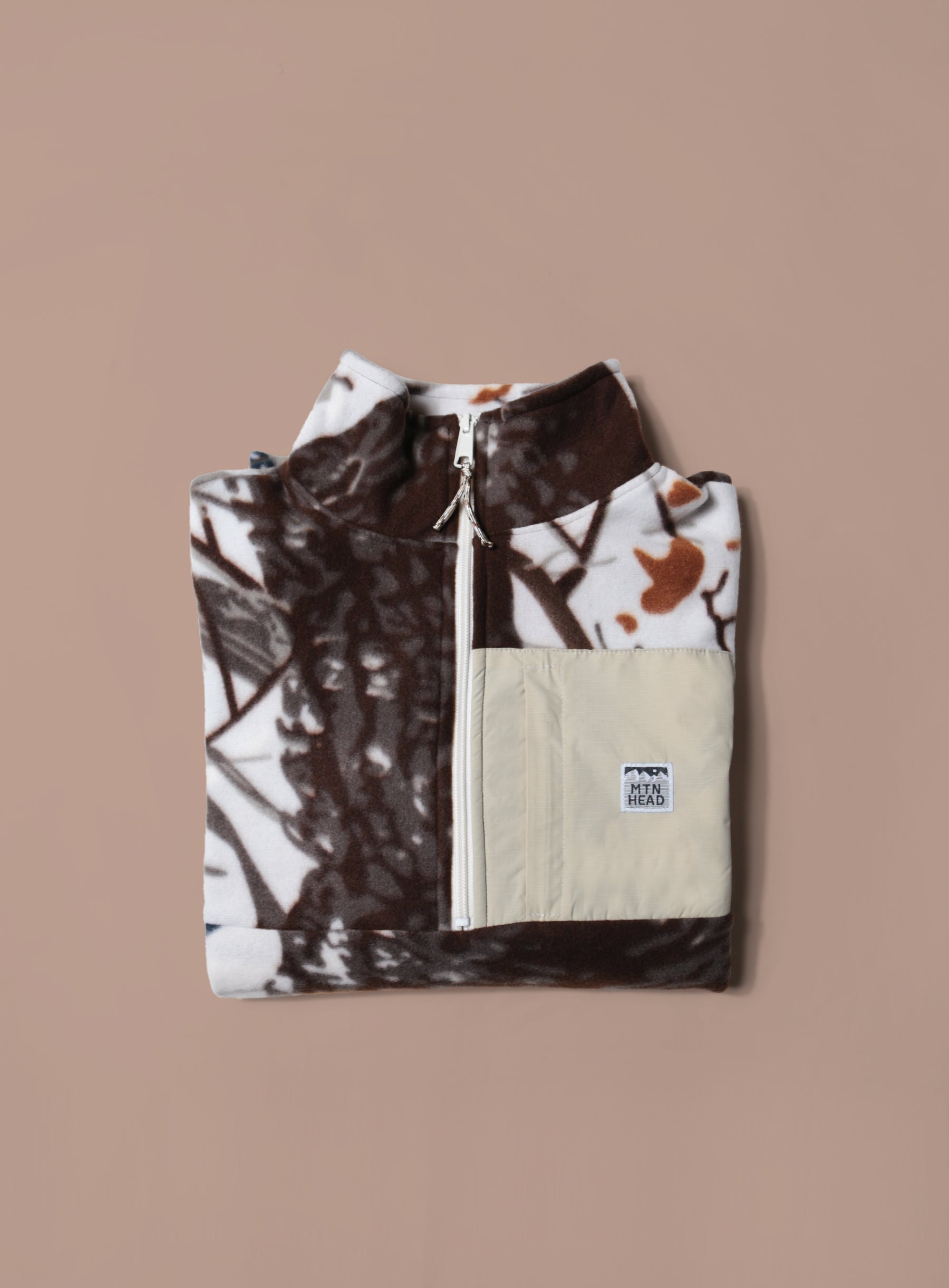 Alpine 1/4 Zip  - Polar Fleece - Tree Camo